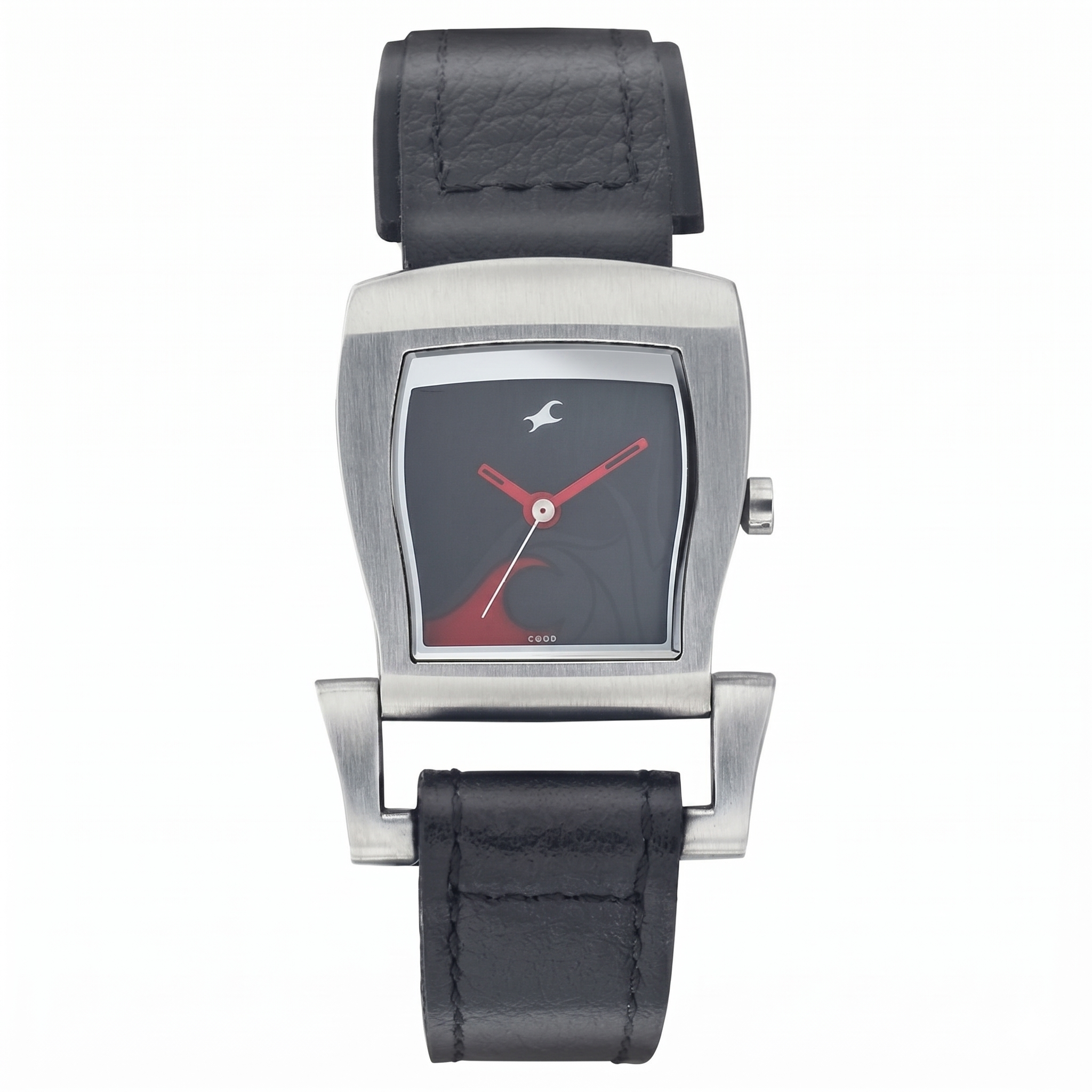 Fastrack NB2363SL03 | Fastrack Quartz Analog Black Dial Leather Strap Watch for Girls
