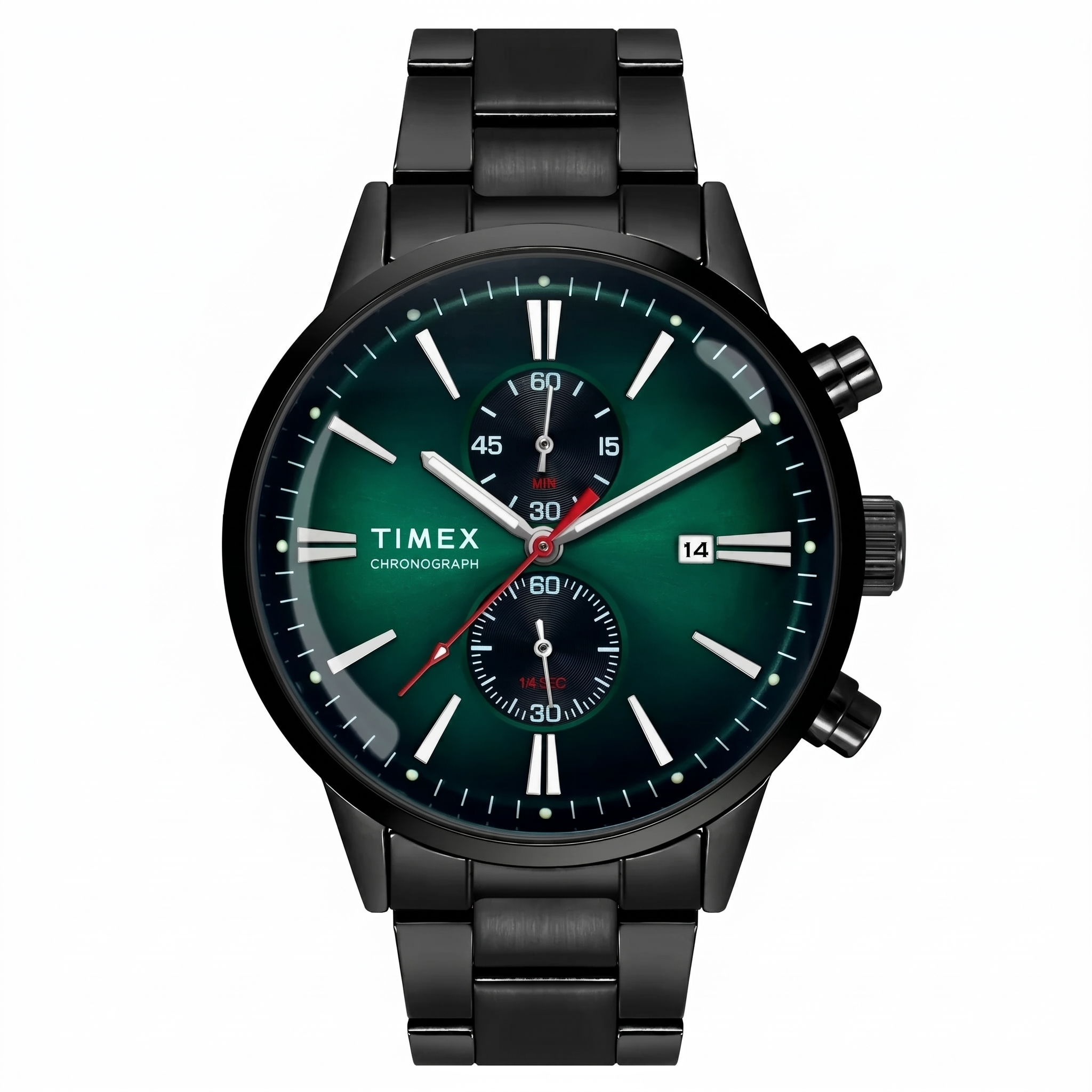 Timex TWEG19933 | Timex Cosmic Awe Men Chronograph Round Dial Green Watch