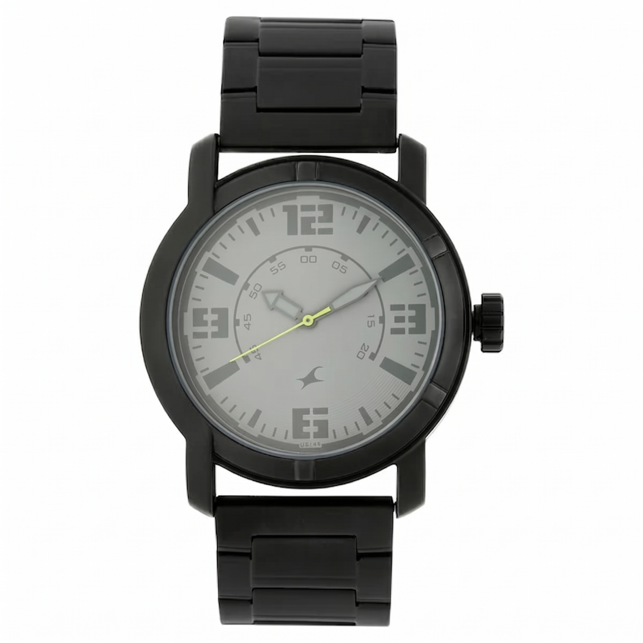 Fastrack NG3021NM01 | Fastrack Quartz Analog White Dial Metal Strap Watch for Guys