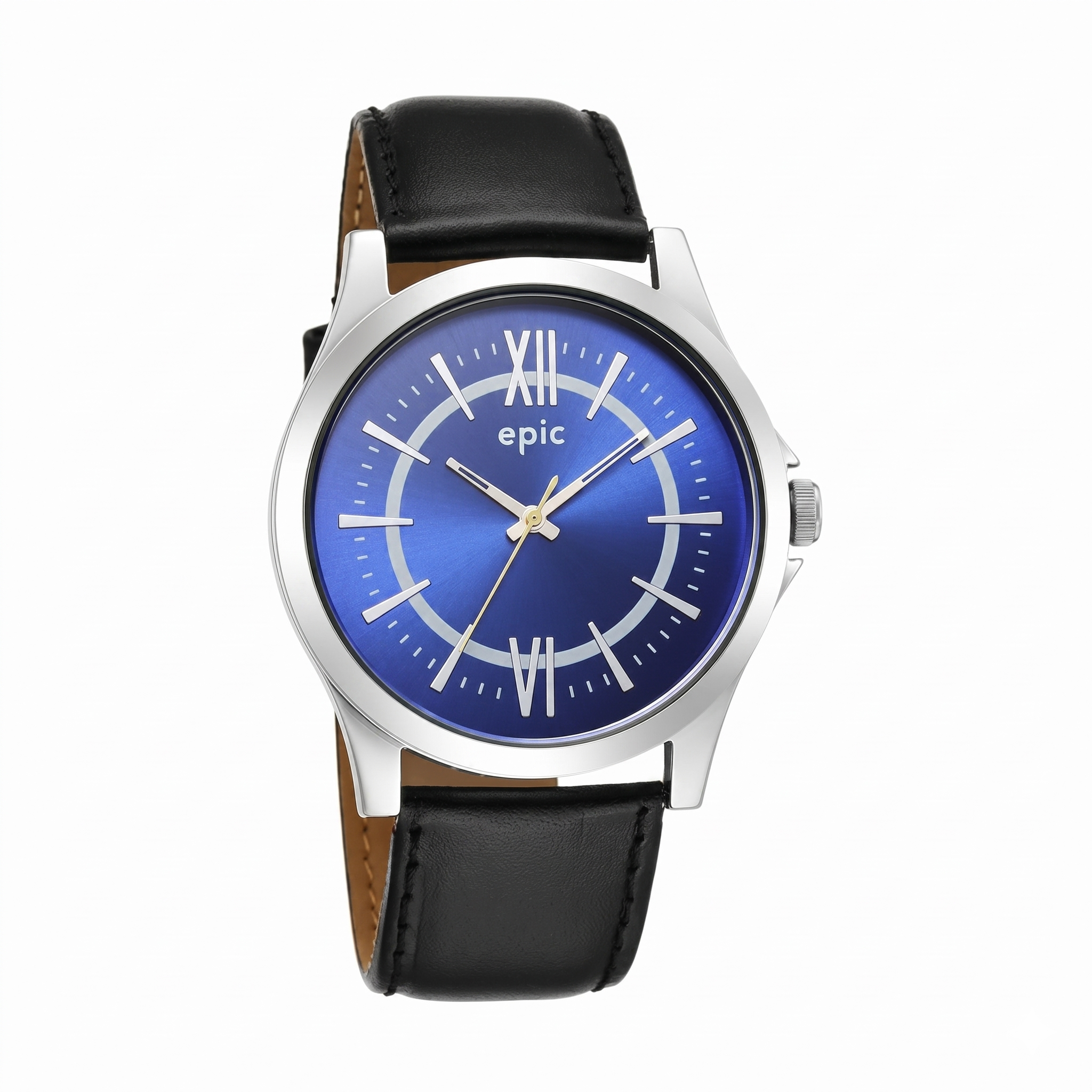 Sonata Epic EP1001SL02 | Sonata Leather Men Epic Gents Analog