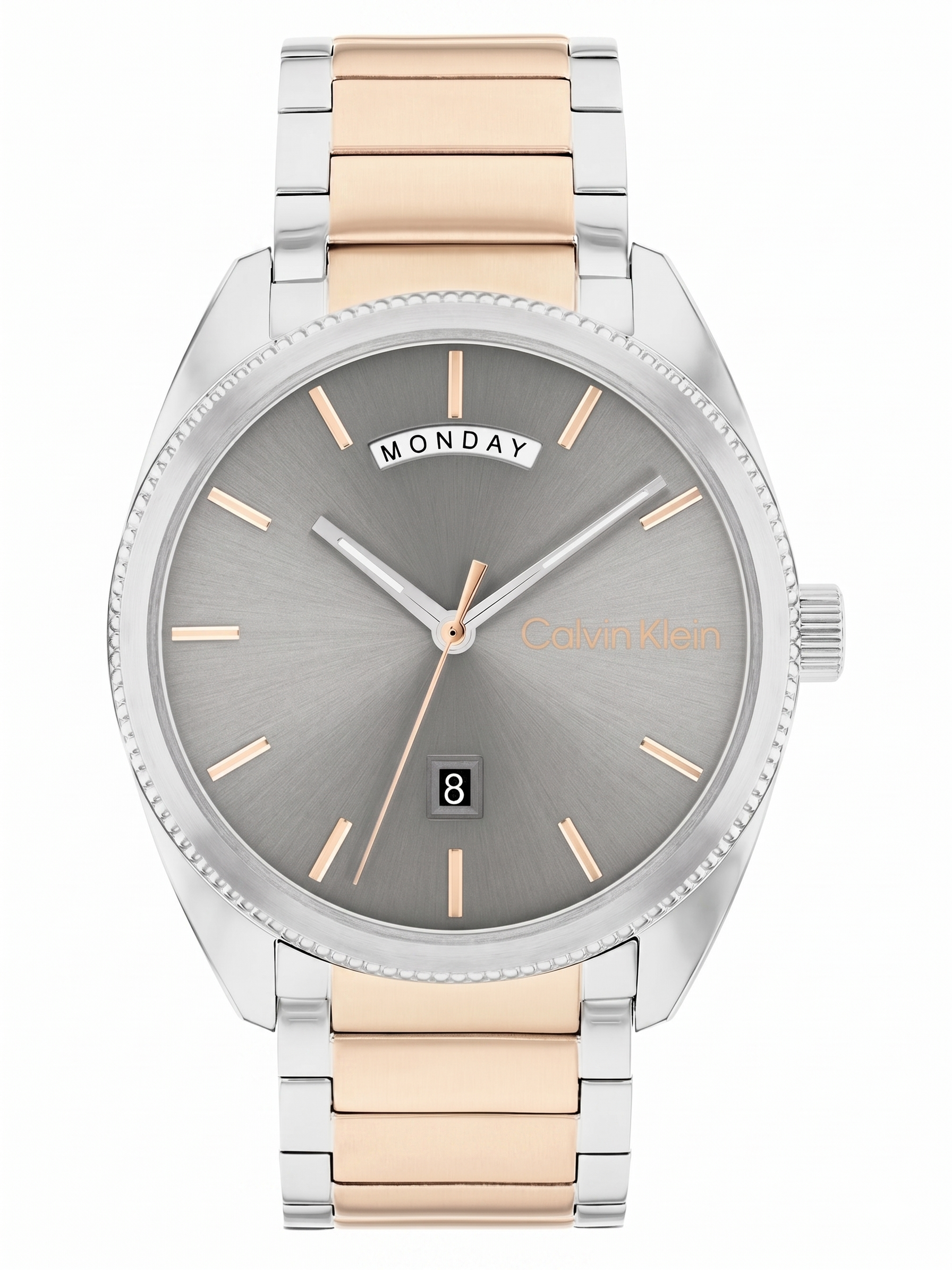 Calvin Klein 25200449 | Progress Men Quartz Grey Dial Analog Stainless Steel Watch