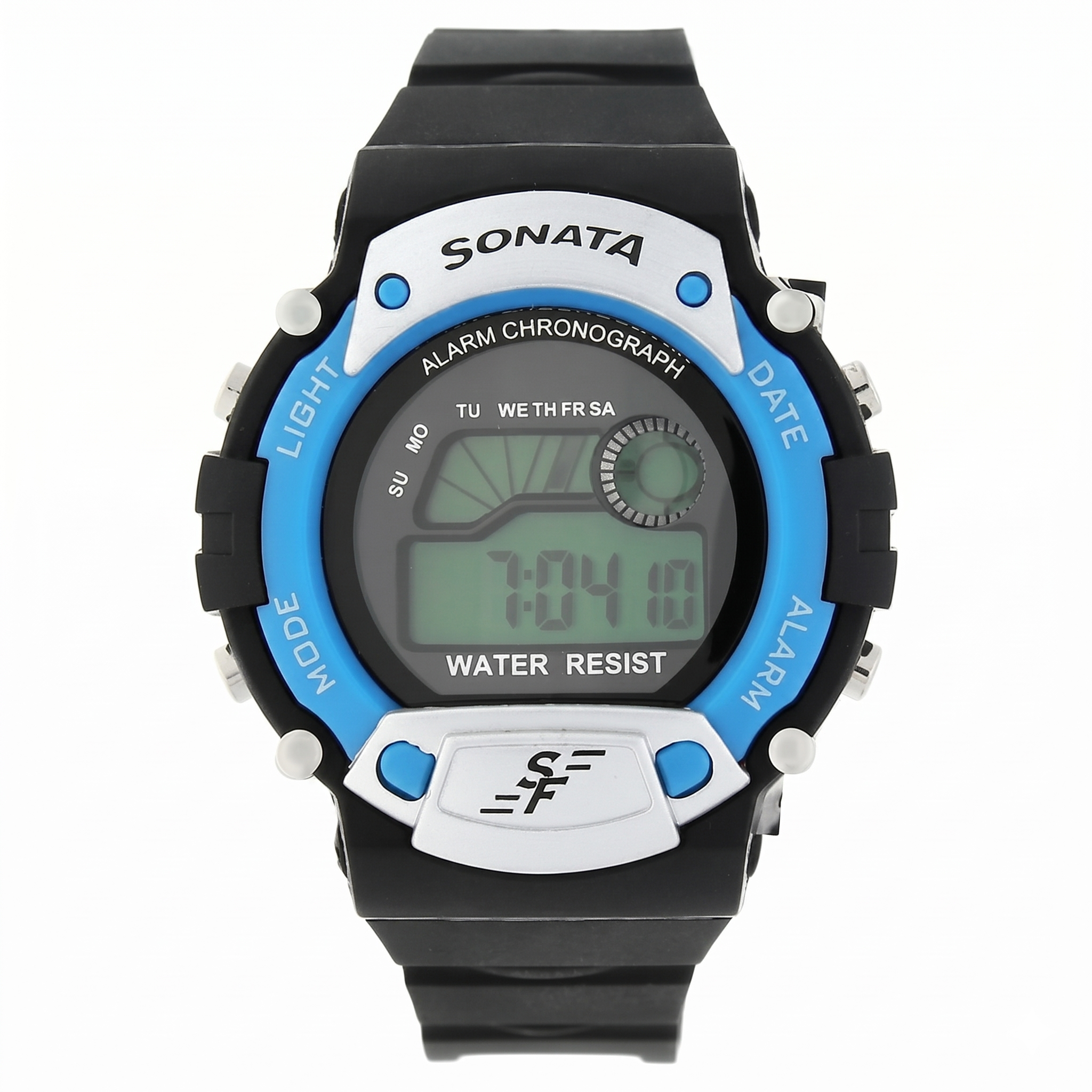 Sonata NR7982PP04 | SF Digital Dial Plastic Strap Watch for Men