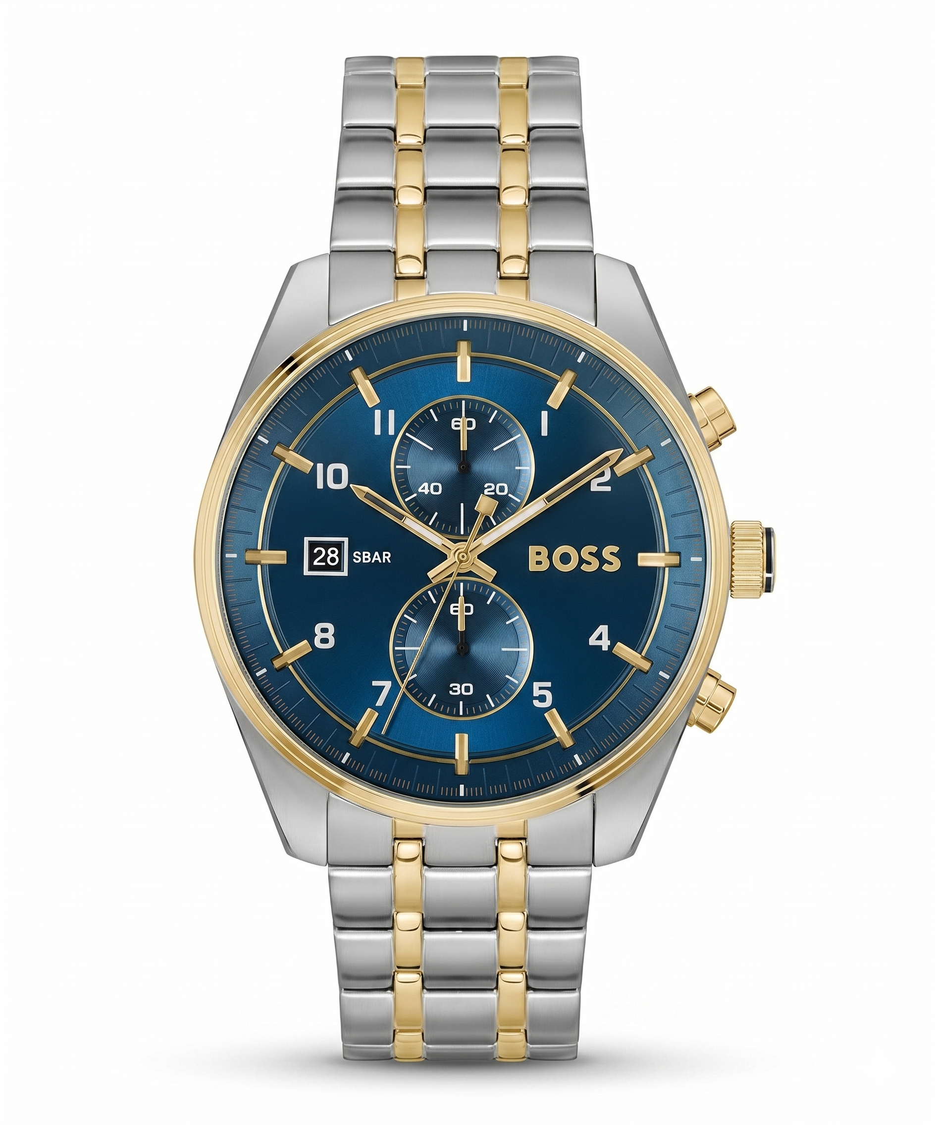 Boss 1514247 | Skytraveller Men Quartz Blue Dial Chronograph Stainless Steel Watch