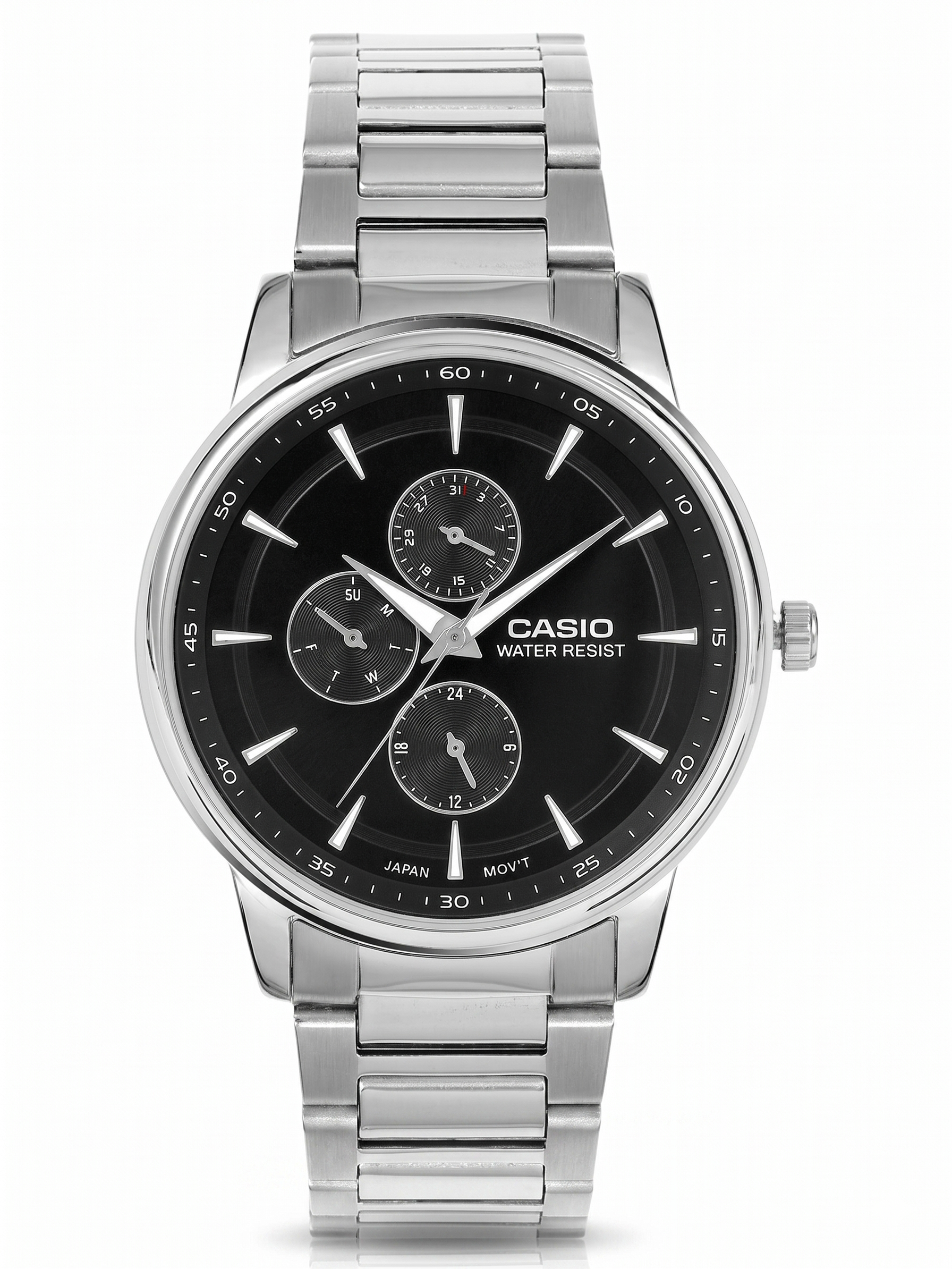 Casio A2458 | Casio Enticer Men MTP-SN3KD-2A Analog Dark Blue Dial Men.
