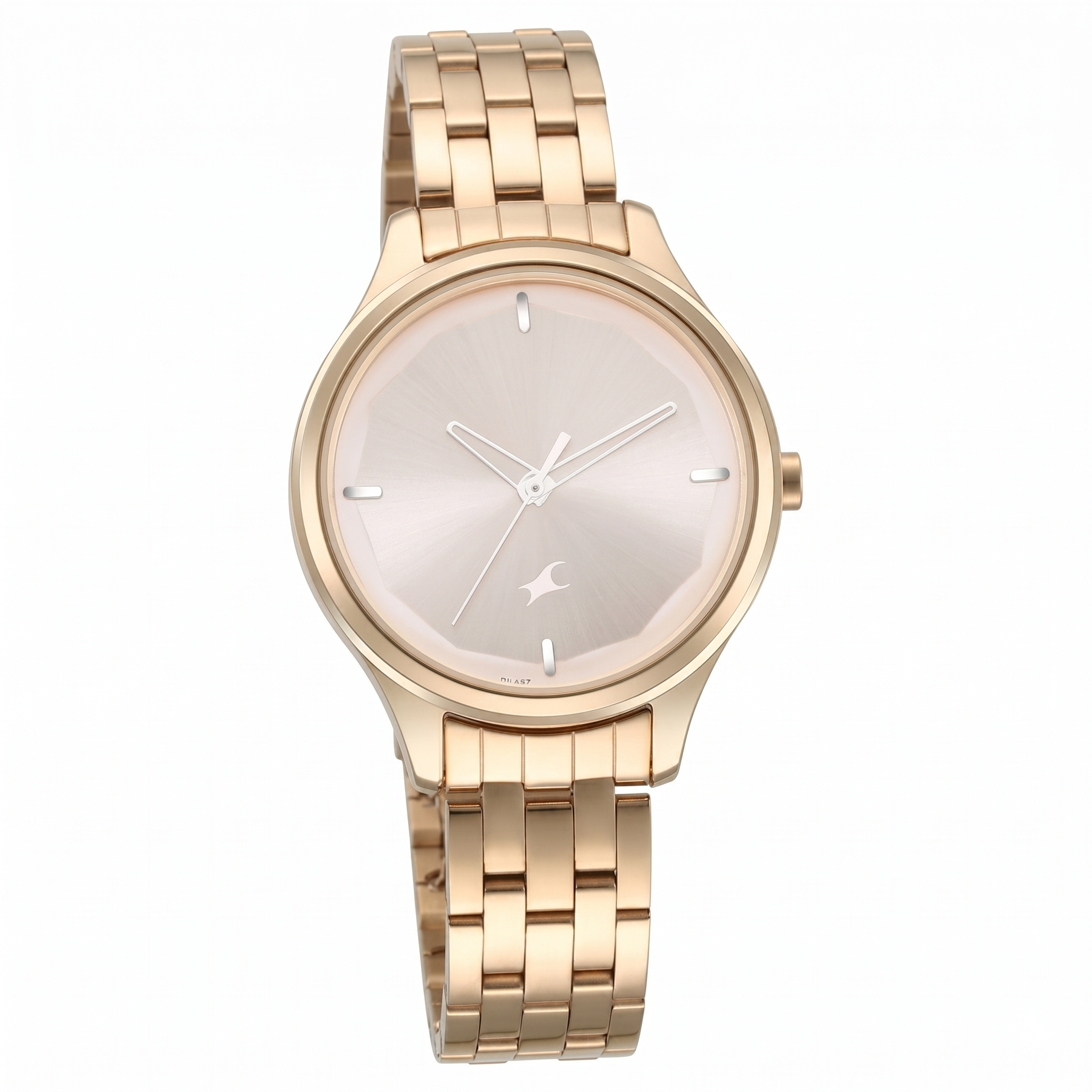 Fastrack 6248WM01 | Fastrack Stunners Quartz Analog Rose gold Dial Metal Strap Watch for Girls