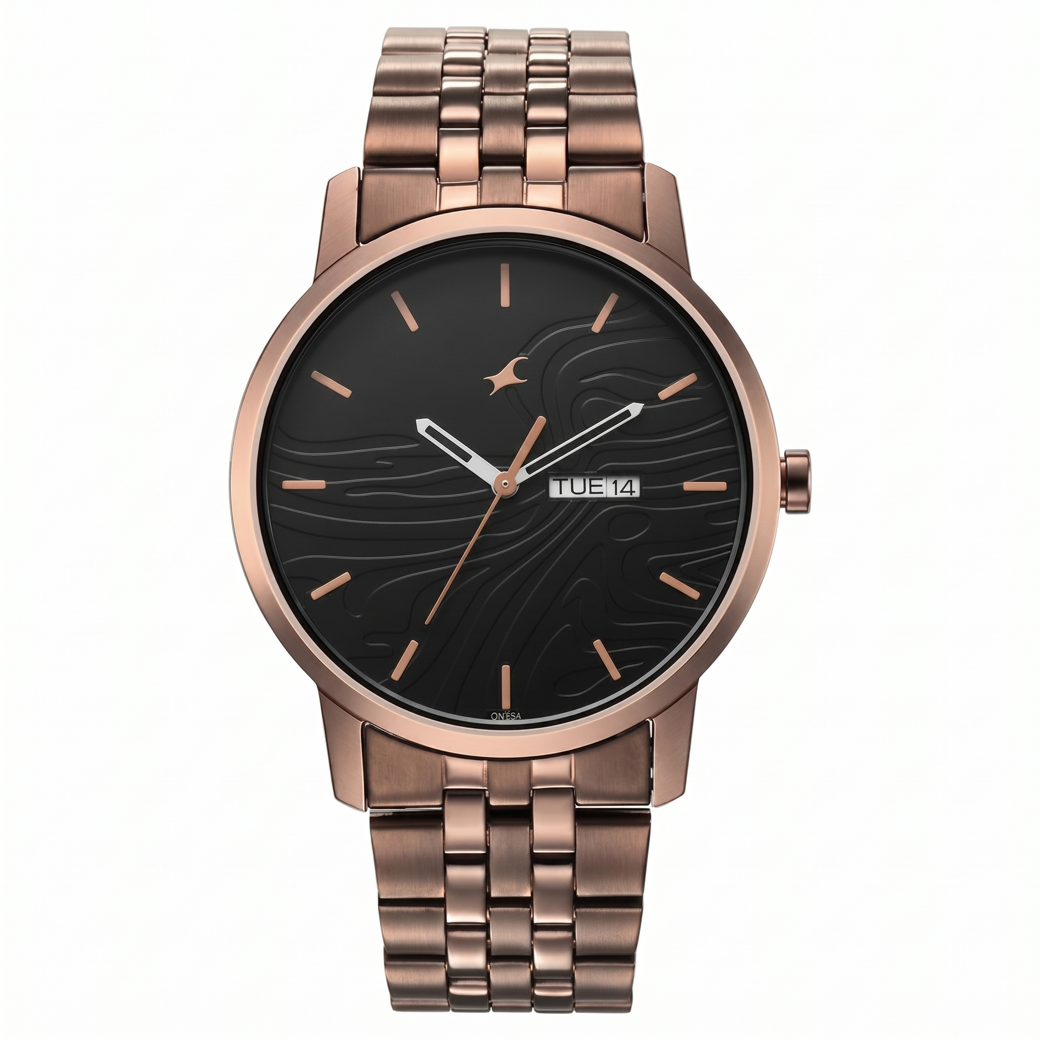 Fastrack 3295QM01 | Fastrack Urban Camo Black Dial Watch for Guys