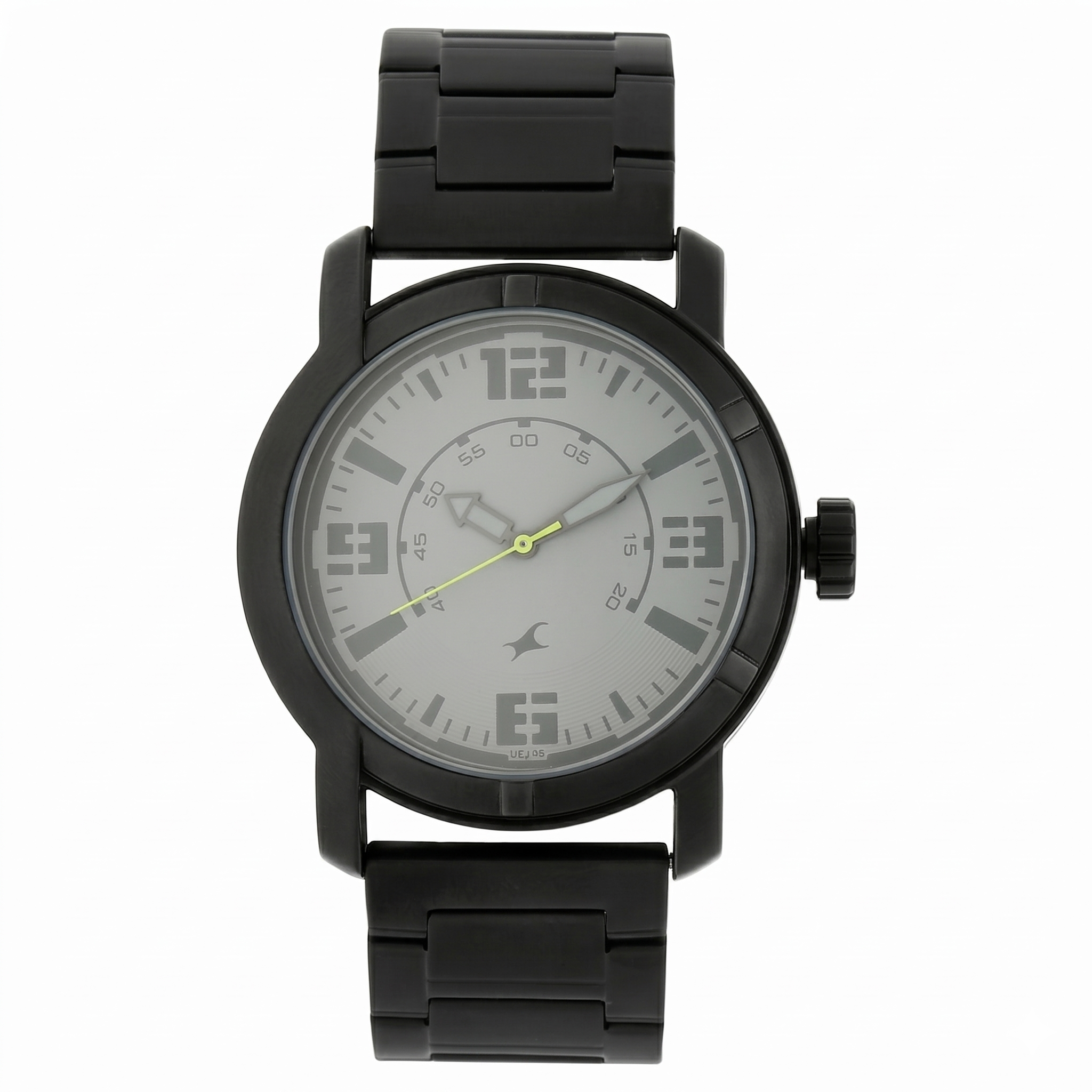Fastrack 3021NM01 | Fastrack Quartz Analog White Dial Metal Strap Watch for Guys