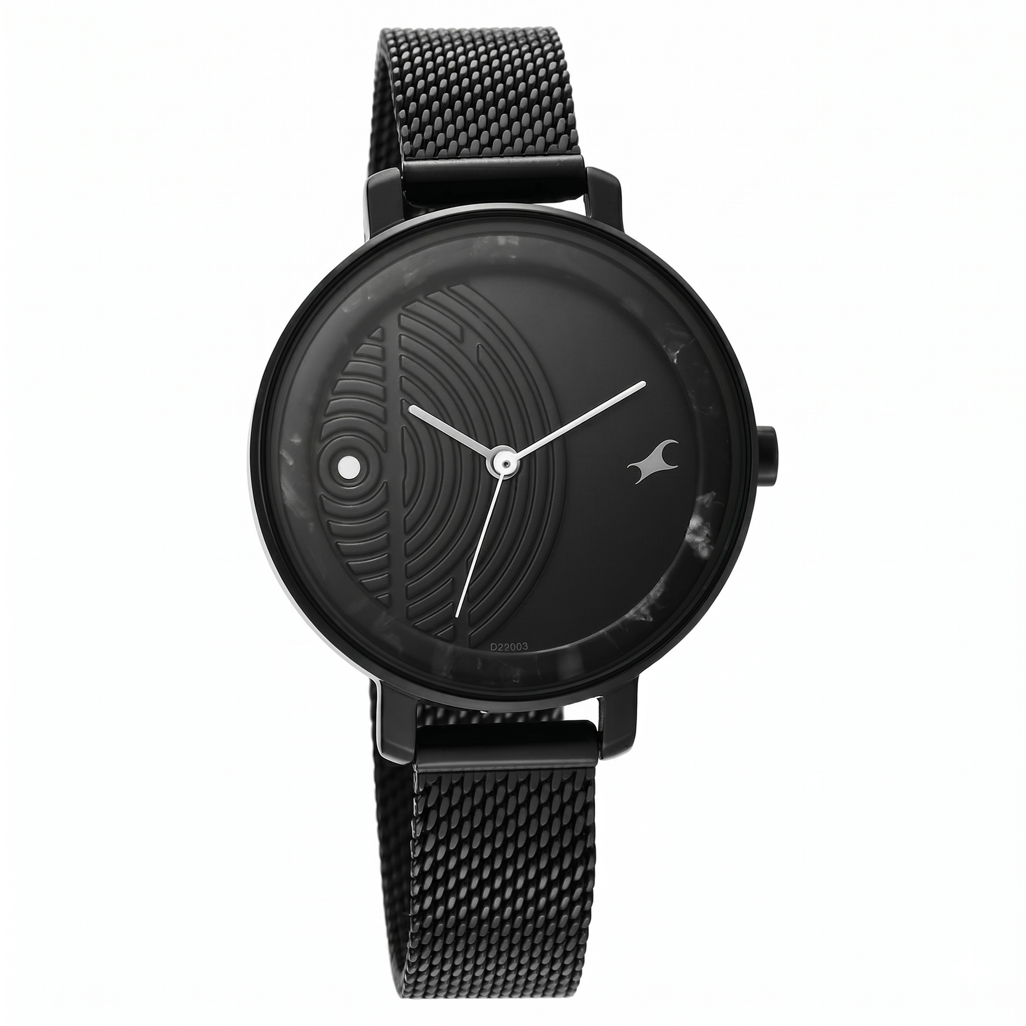 Fastrack 6278NM01 | Fastrack Younique Quartz Analog Black Dial Stainless Steel Strap Watch for Girls
