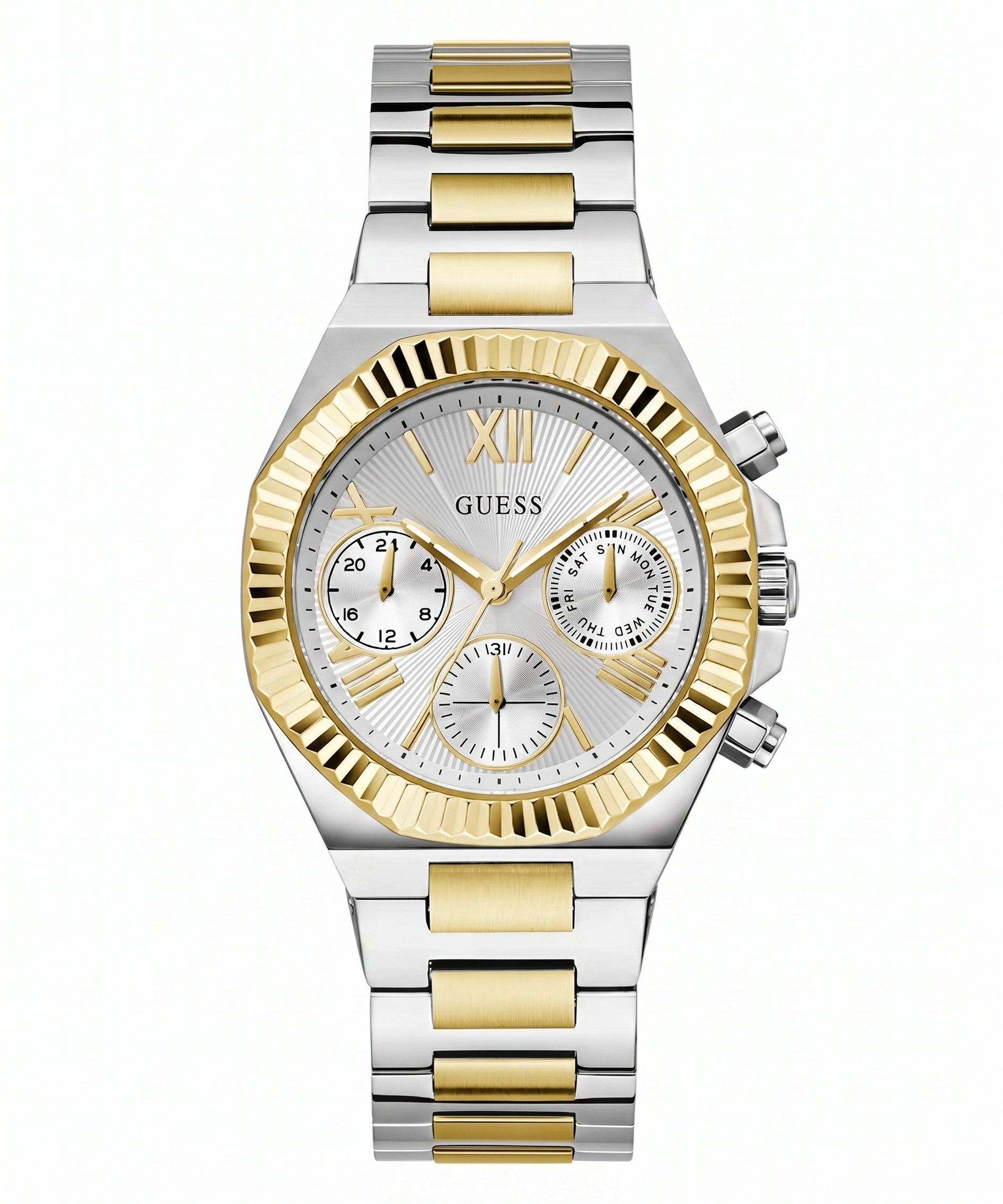 Guess GW0769L3 | Gd Equality Women Quartz Silver Dial Analog Stainless Steel.
