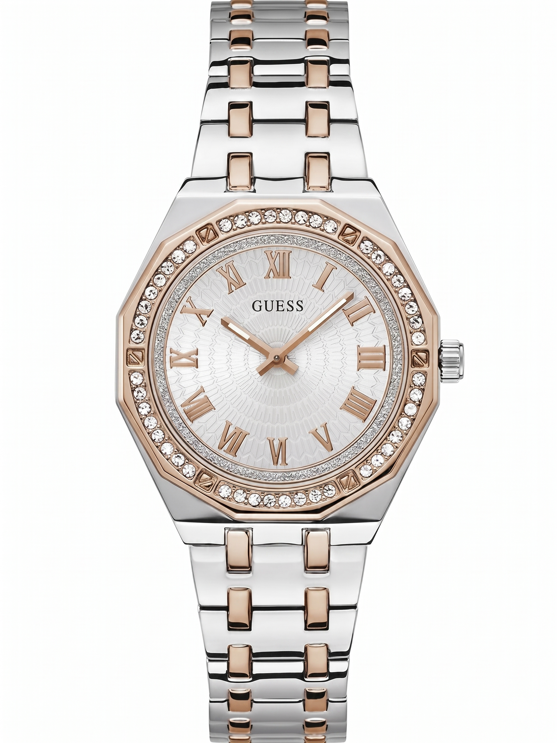 Guess GW0770L5 | Gd Desire Women Quartz White Dial Analog Stainless Steel.