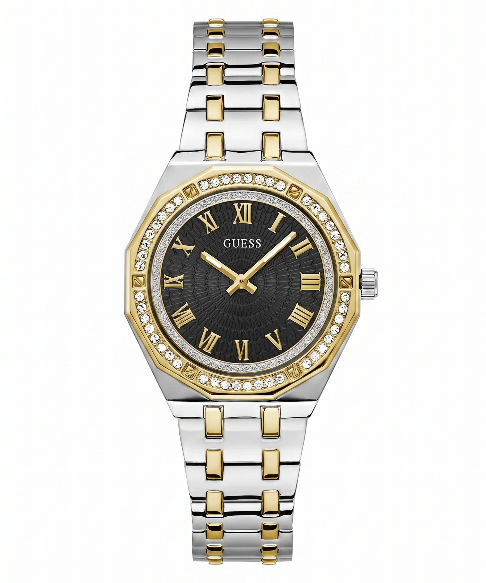 Guess GW0770L4 | Gd Desire Women Quartz Black Dial Analog Stainless Steel.