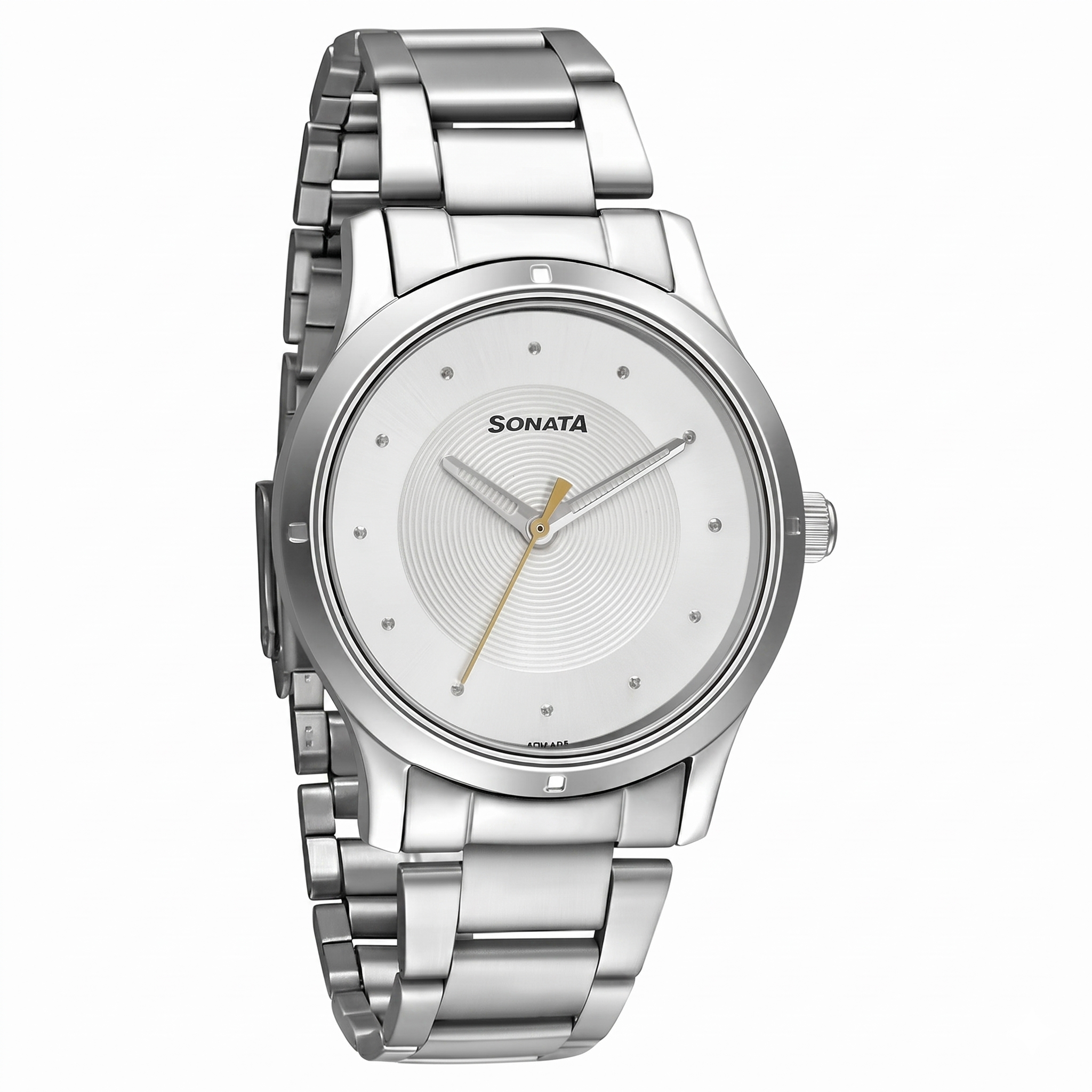 Sonata 8183SM02 | Sonata Women of Steel Silver Dial Metal Strap Watch for Women