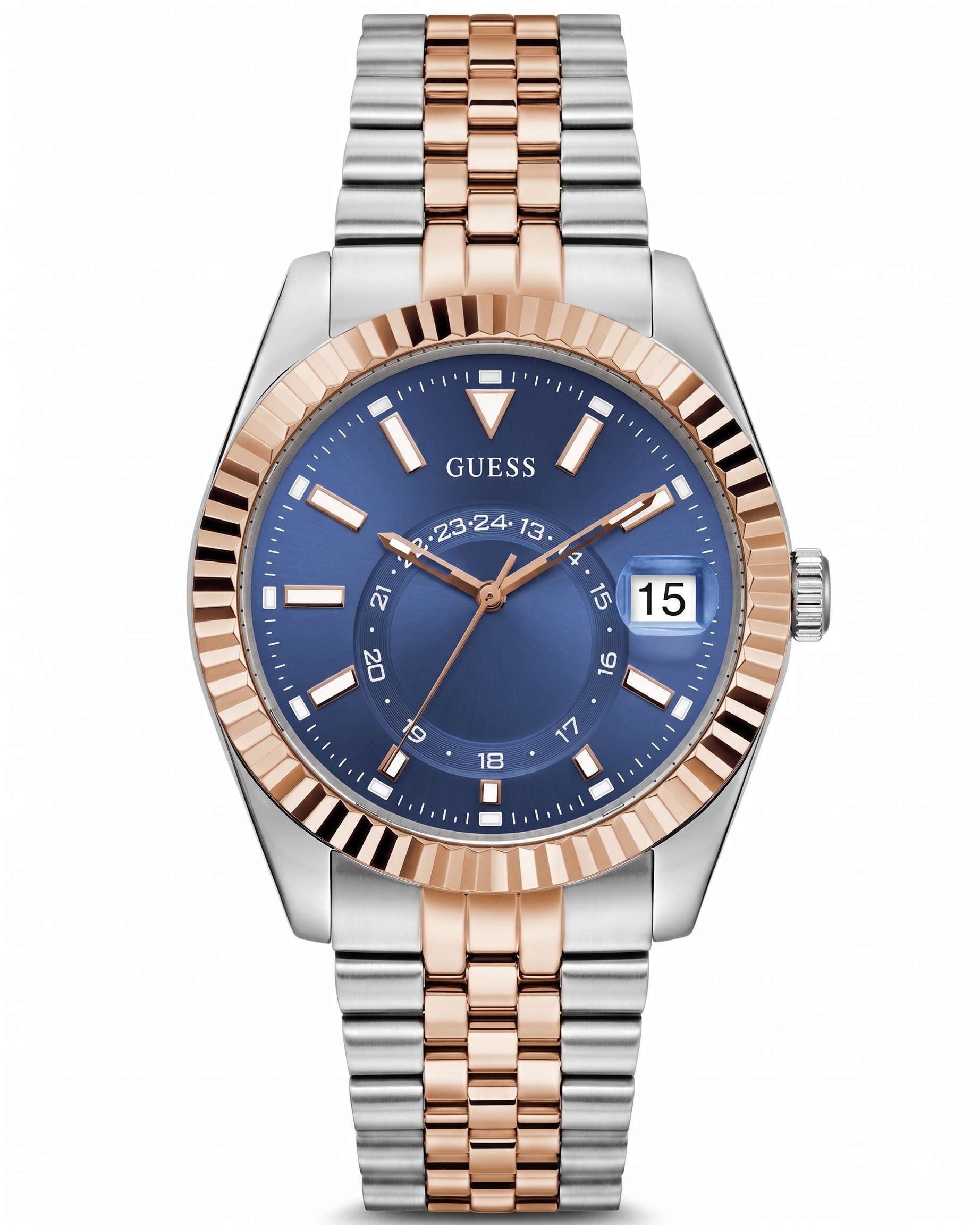 Guess GW0977G5 | Gd Jaden Men Quartz Blue Dial Analog Stainless Steel