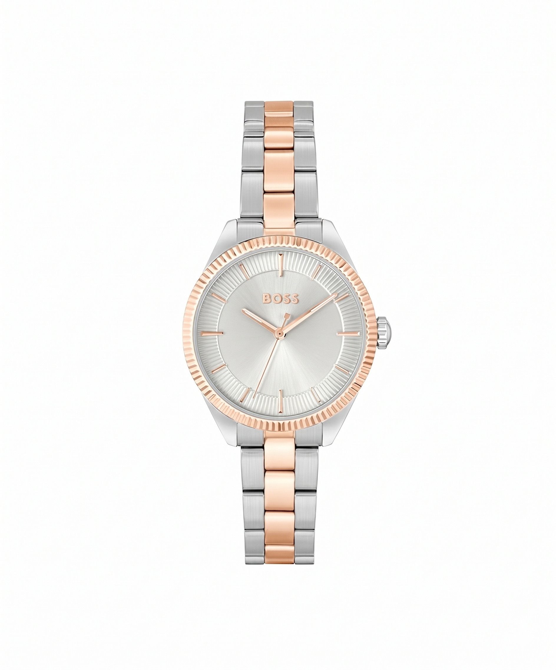 Boss 1502727 | Sage Women Quartz Silver Dial Analog Stainless Steel Watch.