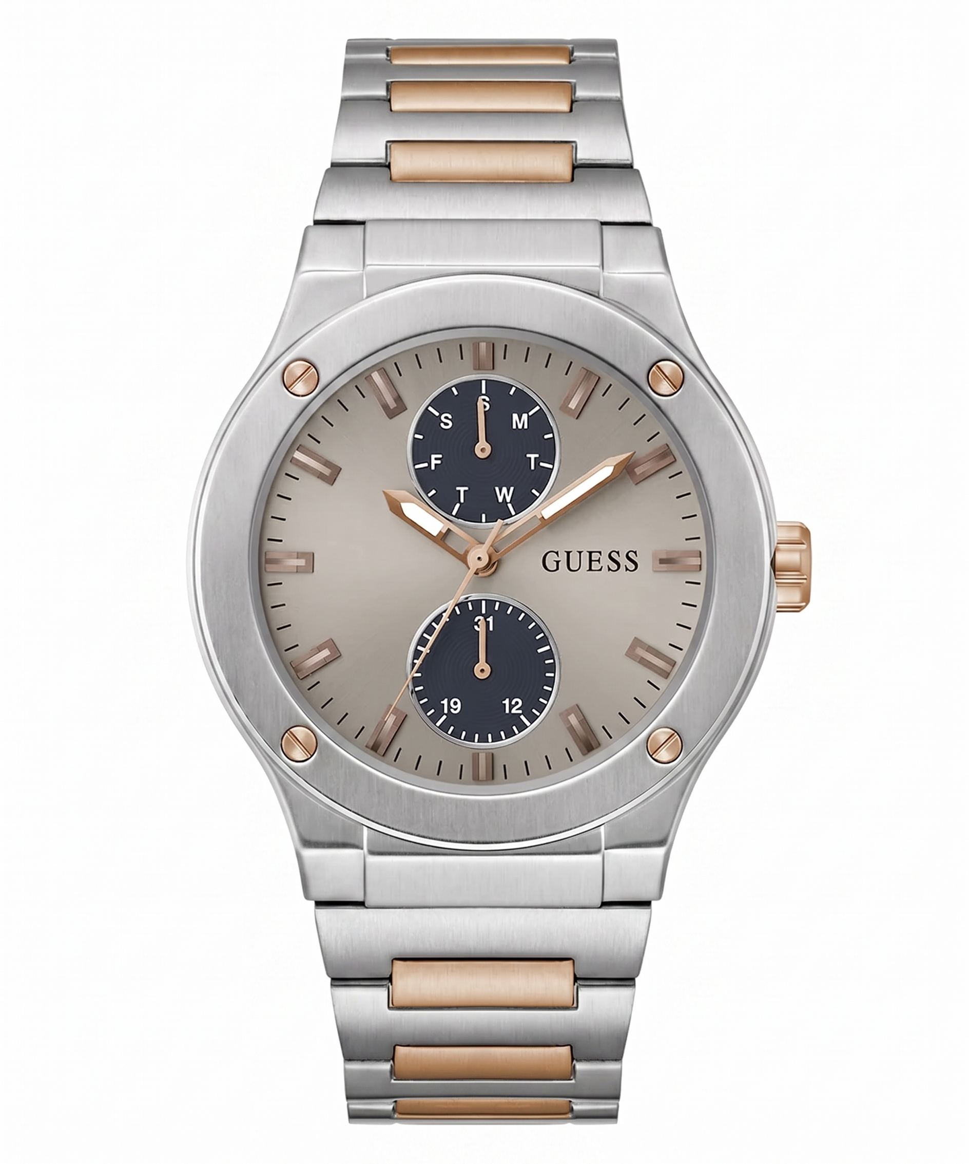 Guess GW0795G2 | Gd Jet Men Quartz Grey Dial Analog Stainless Steel.