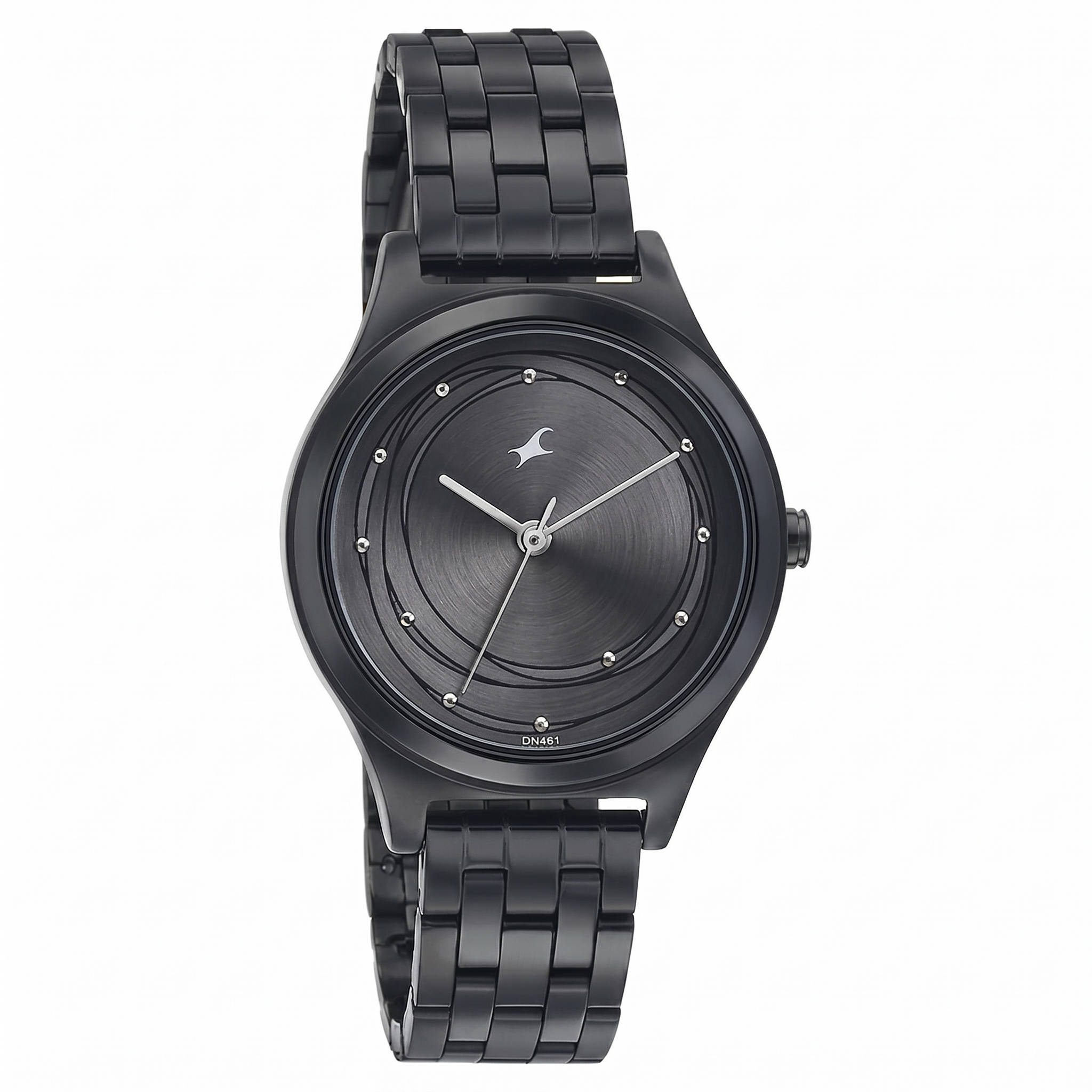 Fastrack 6152NM01 | Fastrack Style Up Grey Dial Stainless Steel Strap Watch for Girls
