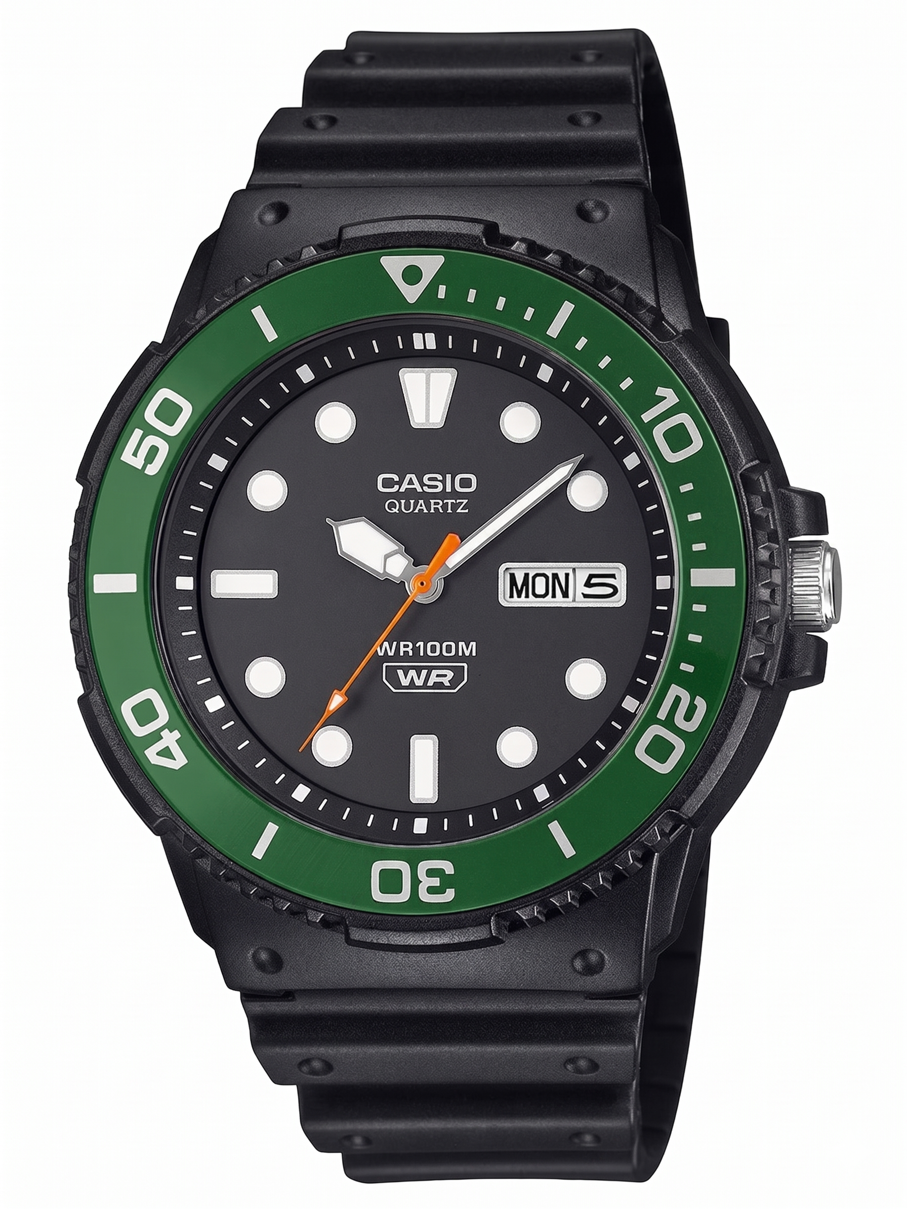 Casio A2404 | Casio Youth MRW-230H-1E3VDF Analog Black Dial Men.