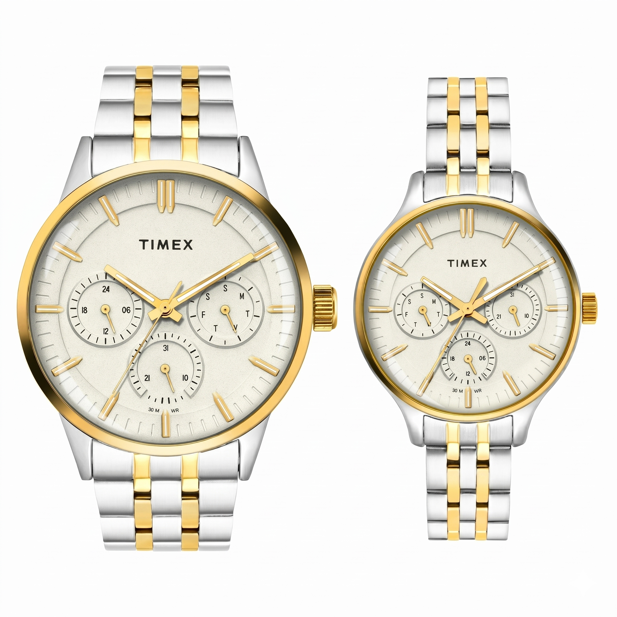 Timex TW00PR317 | TIMEX Pairs Grey Round Dial Analog Watch