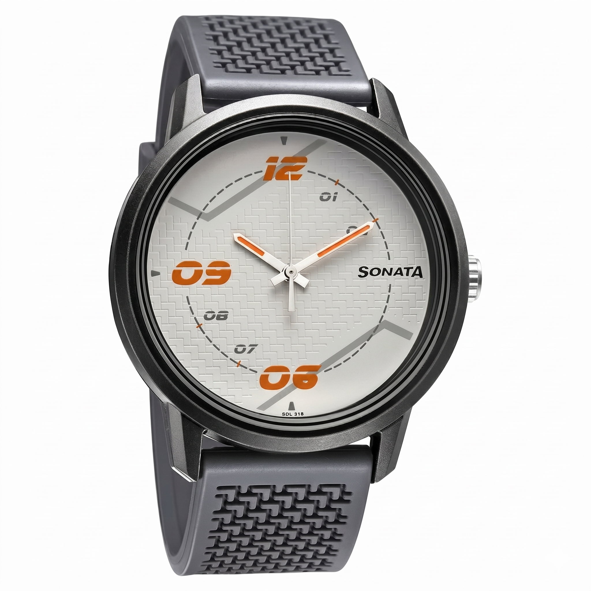 Sonata 77085PP09 | Sonata Quartz Analog PU Strap Watch for Men