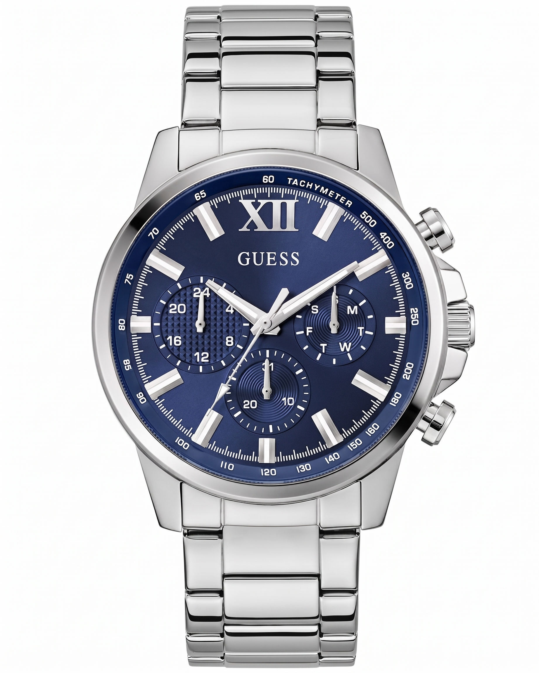 Guess GW0900G4 | Gd Walker Men Quartz Blue Dial Analog Stainless Steel