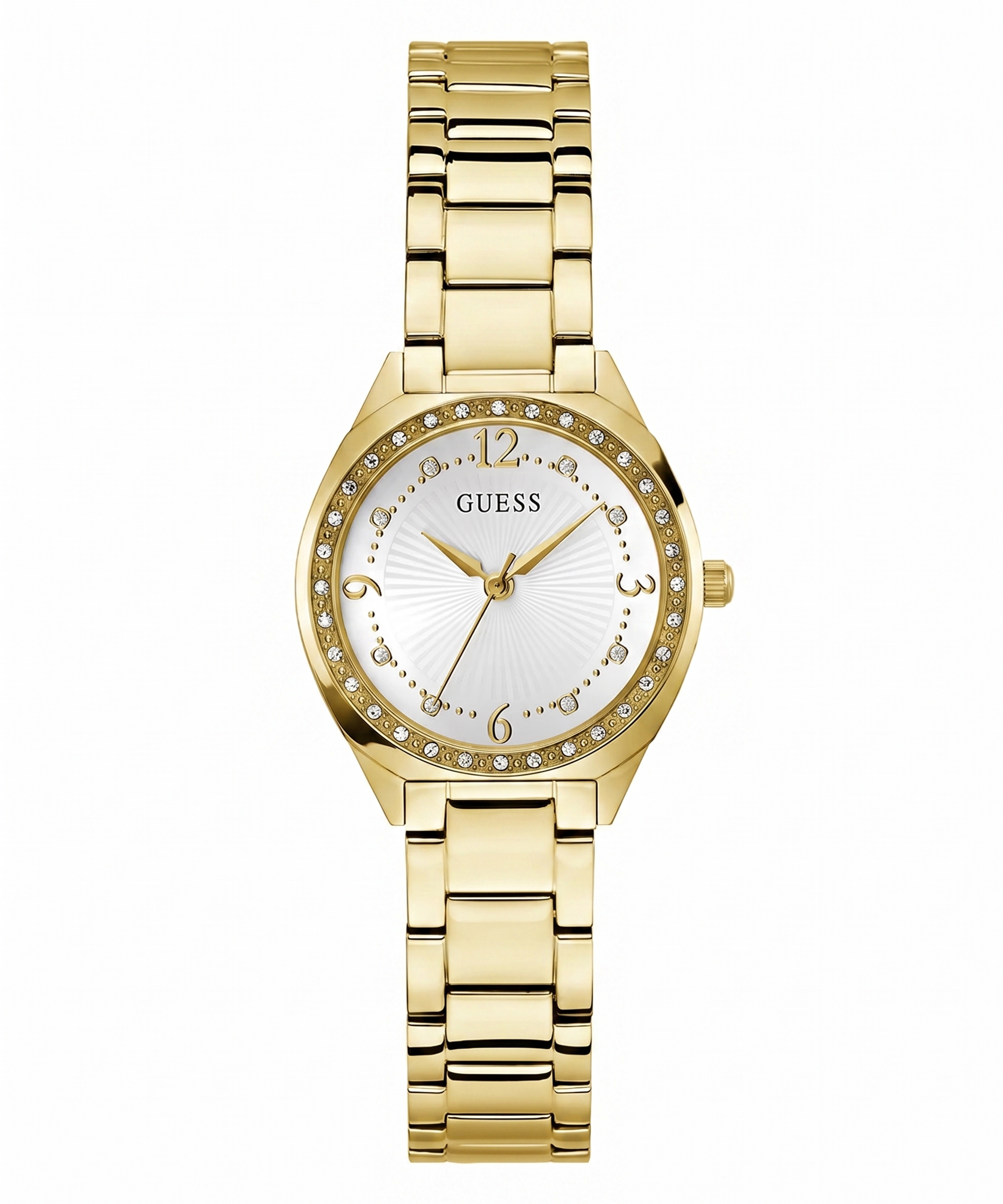 Guess GW0767L2 | Gd Charlotte Women Quartz White Dial Analog Stainless Steel.