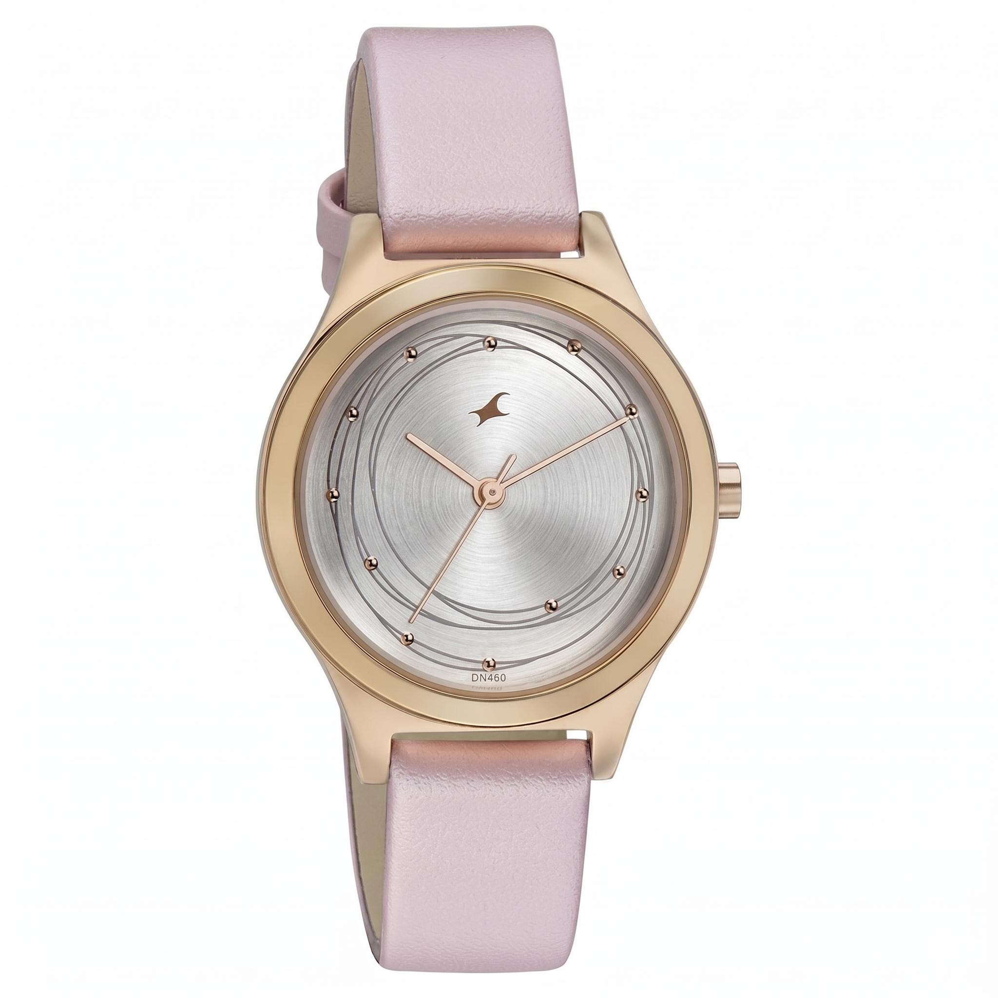 Fastrack 6152WL02 | Fastrack Style Up Silver Dial Leather Strap Watch for Girls