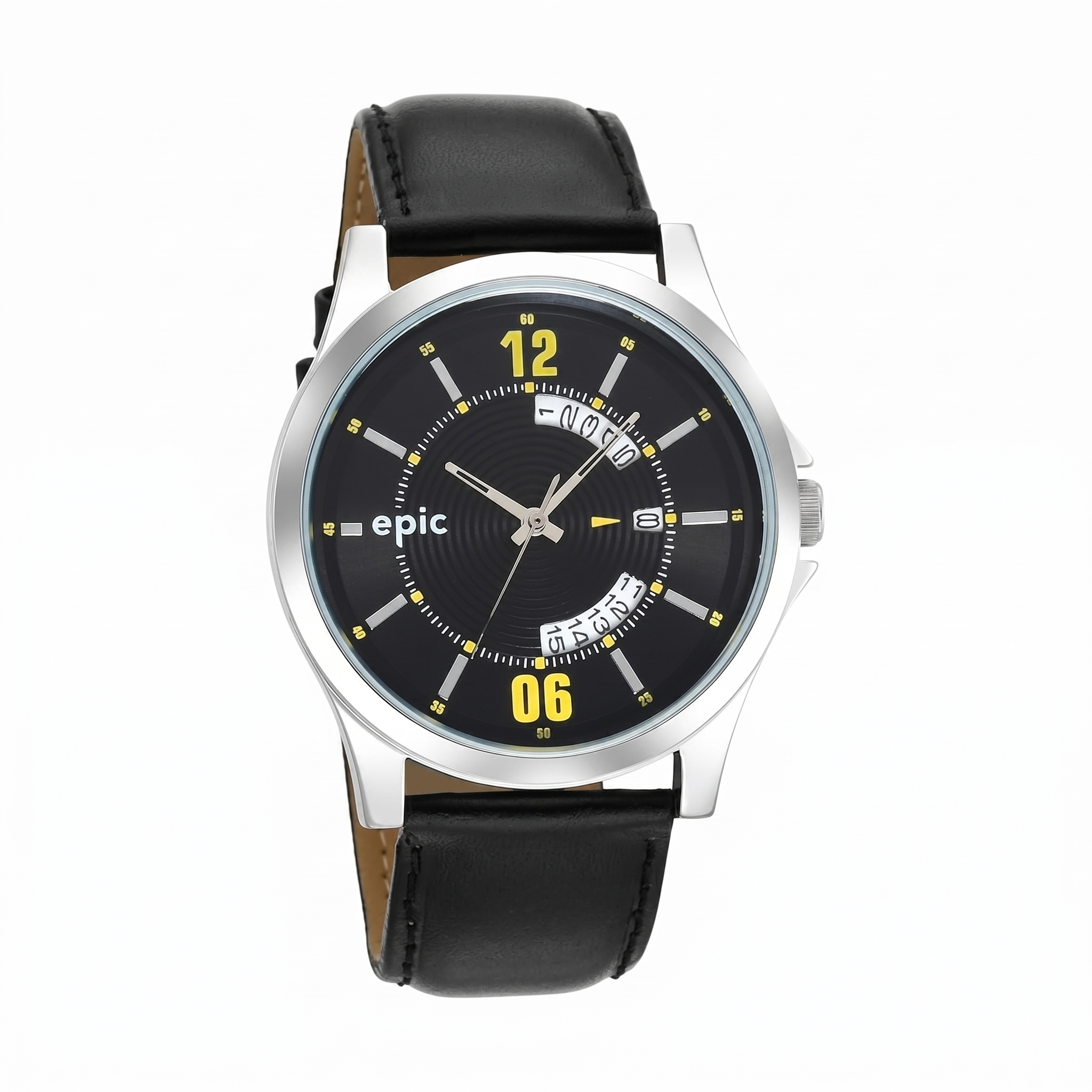 Sonata Epic EP10001SL03 | Sonata Leather Men Epic Gents Analog