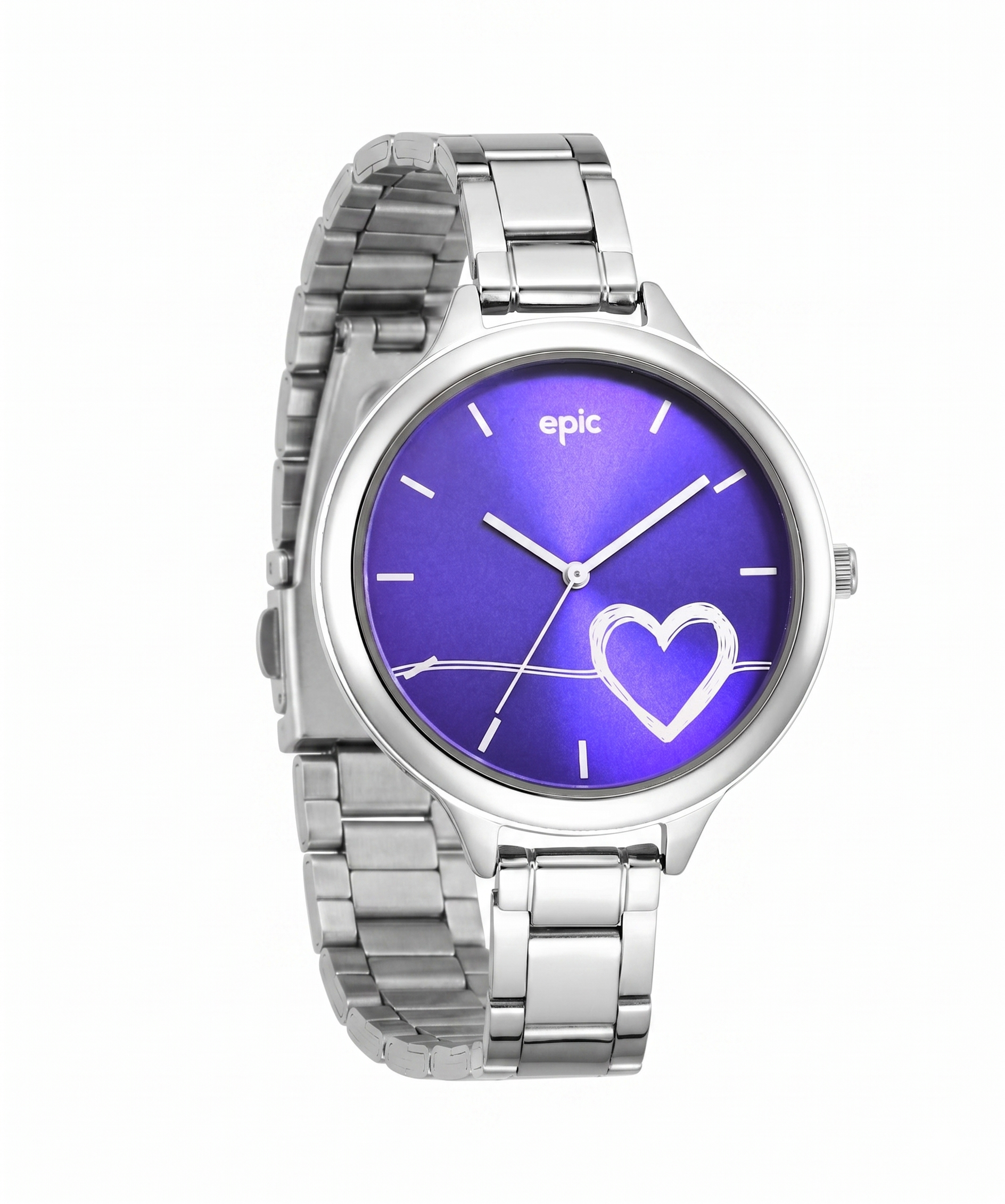 Sonata Epic EP20001SM04 | Epic Analog Watch for Women's