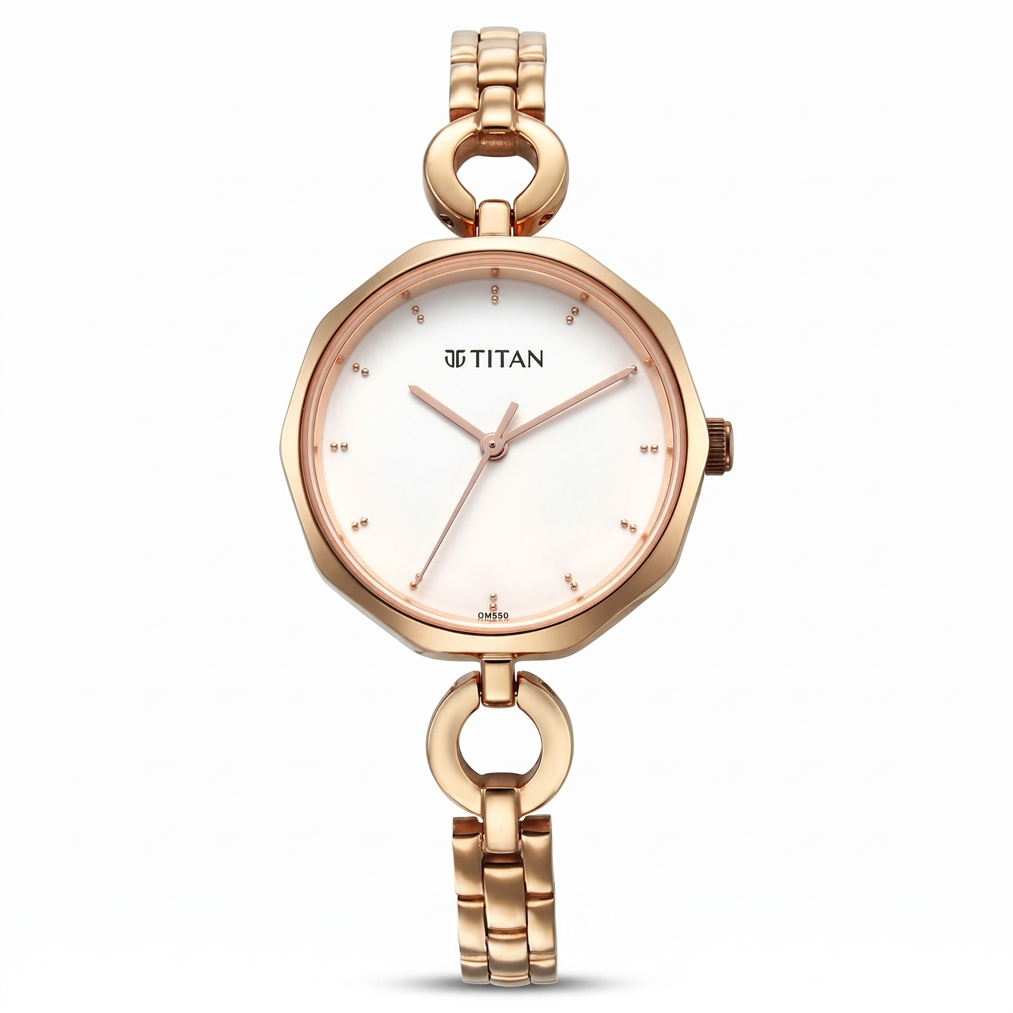 Titan 2702WM01 | Titan Karishma White Dial Watch for Women