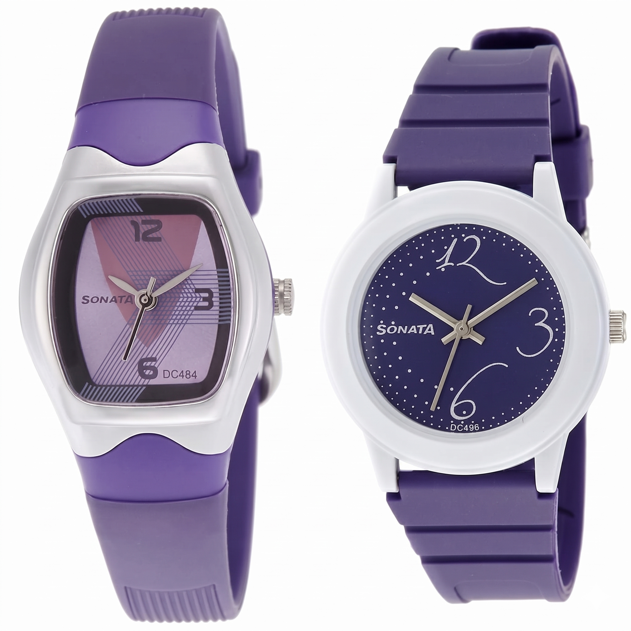 Sonata NJ8989PP01C | Sonata Analog Purple Dial Women's Watch