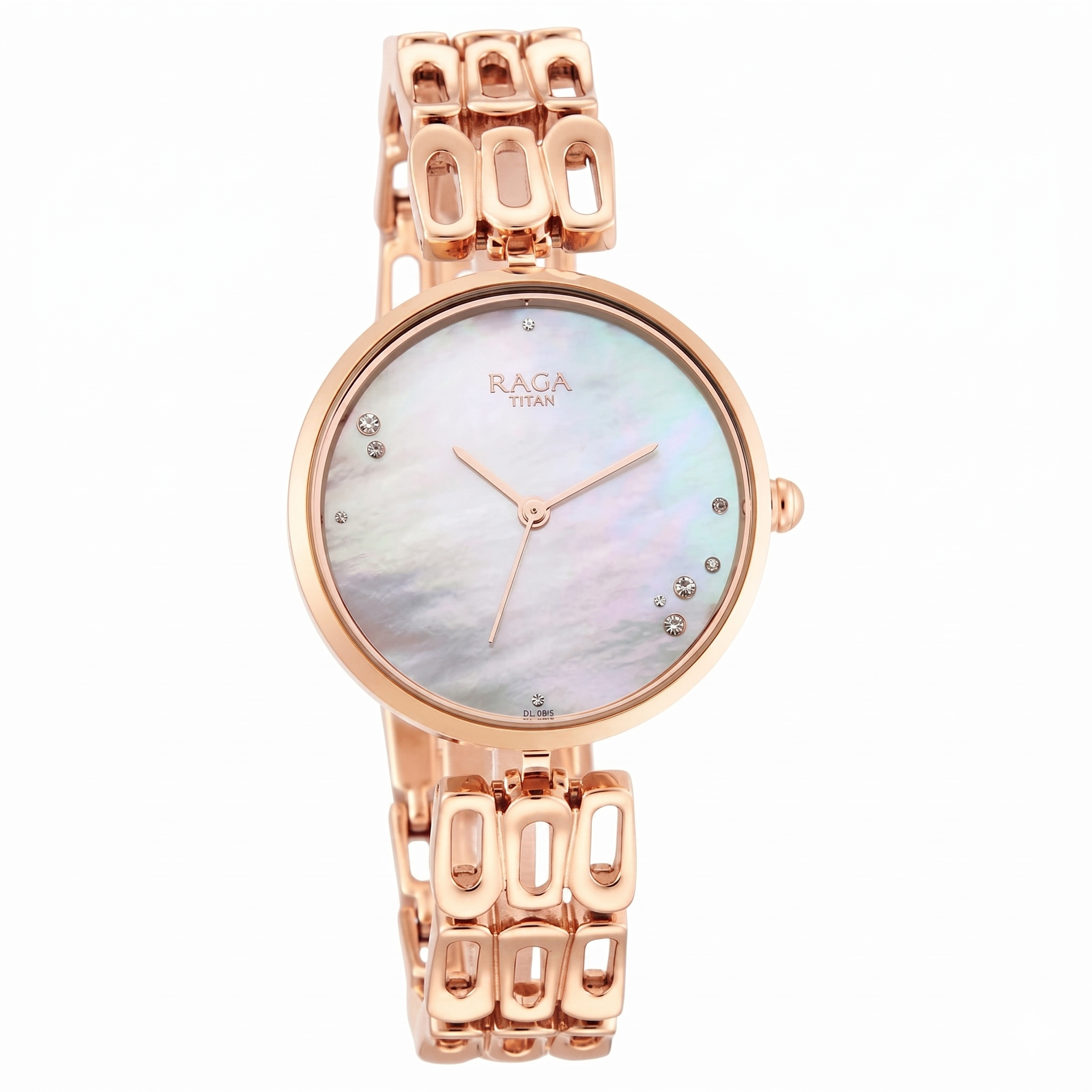 Titan 2659WM01 | Titan Raga Chic Mother Of Pearl Dial Women Watch With Metal Strap