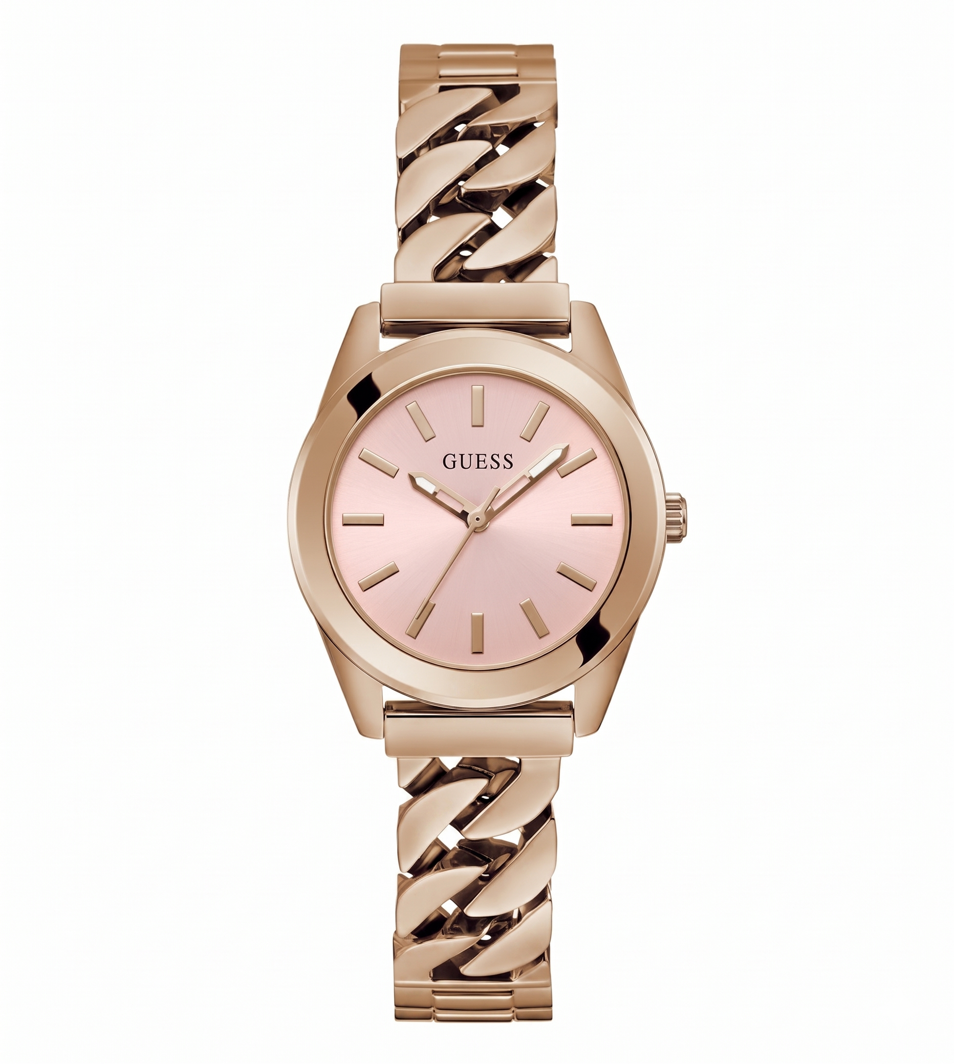 Guess GW0653L2 | Serena 32 mm Pink Stainless Steel Analogue Watch For Women