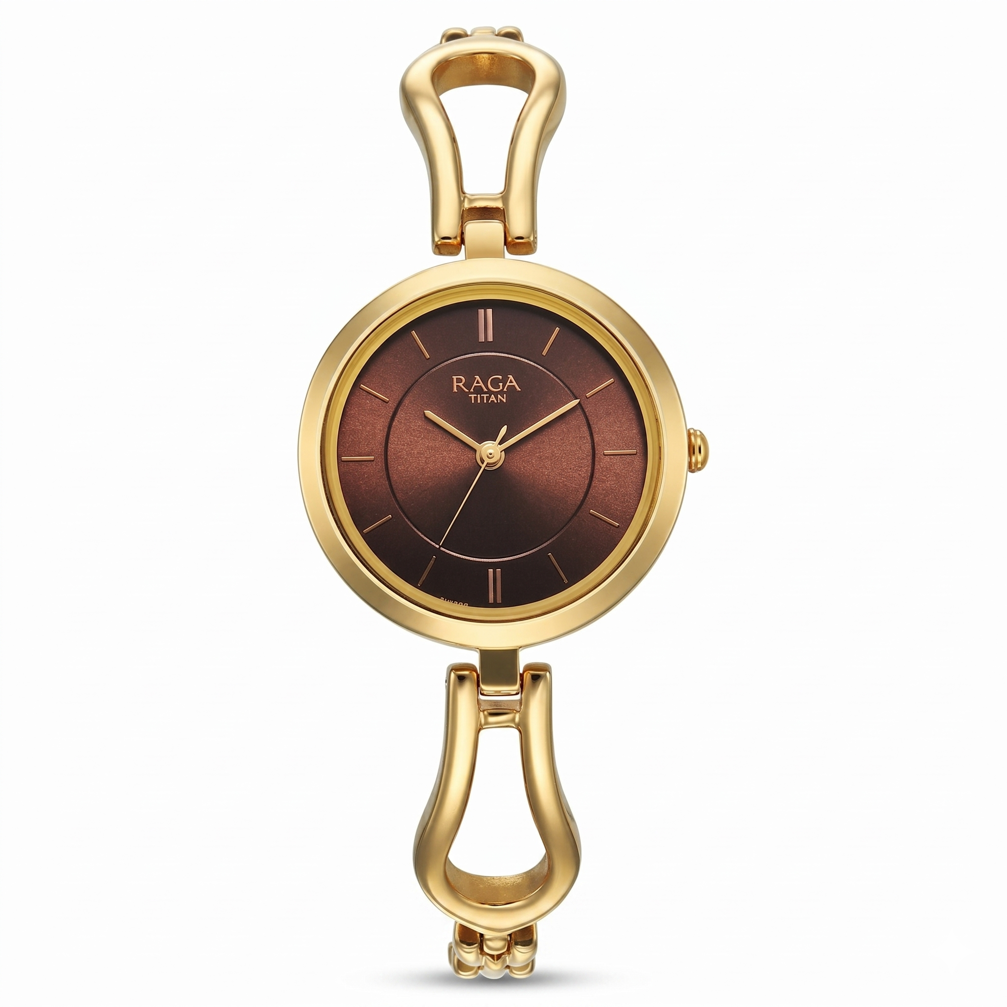 Titan 2727YM01 | Titan Raga Champagne Dial Watch for Women