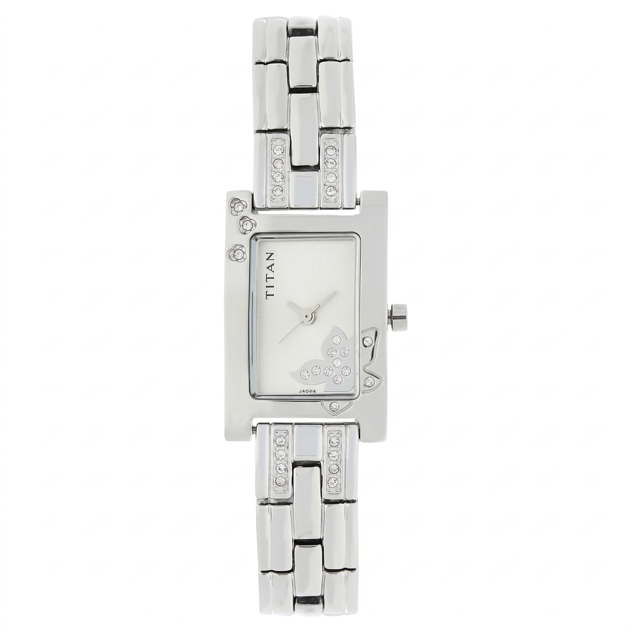 Titan 9716SM01 | Titan Raga Silver Dial Analog Metal Strap Watch for Women