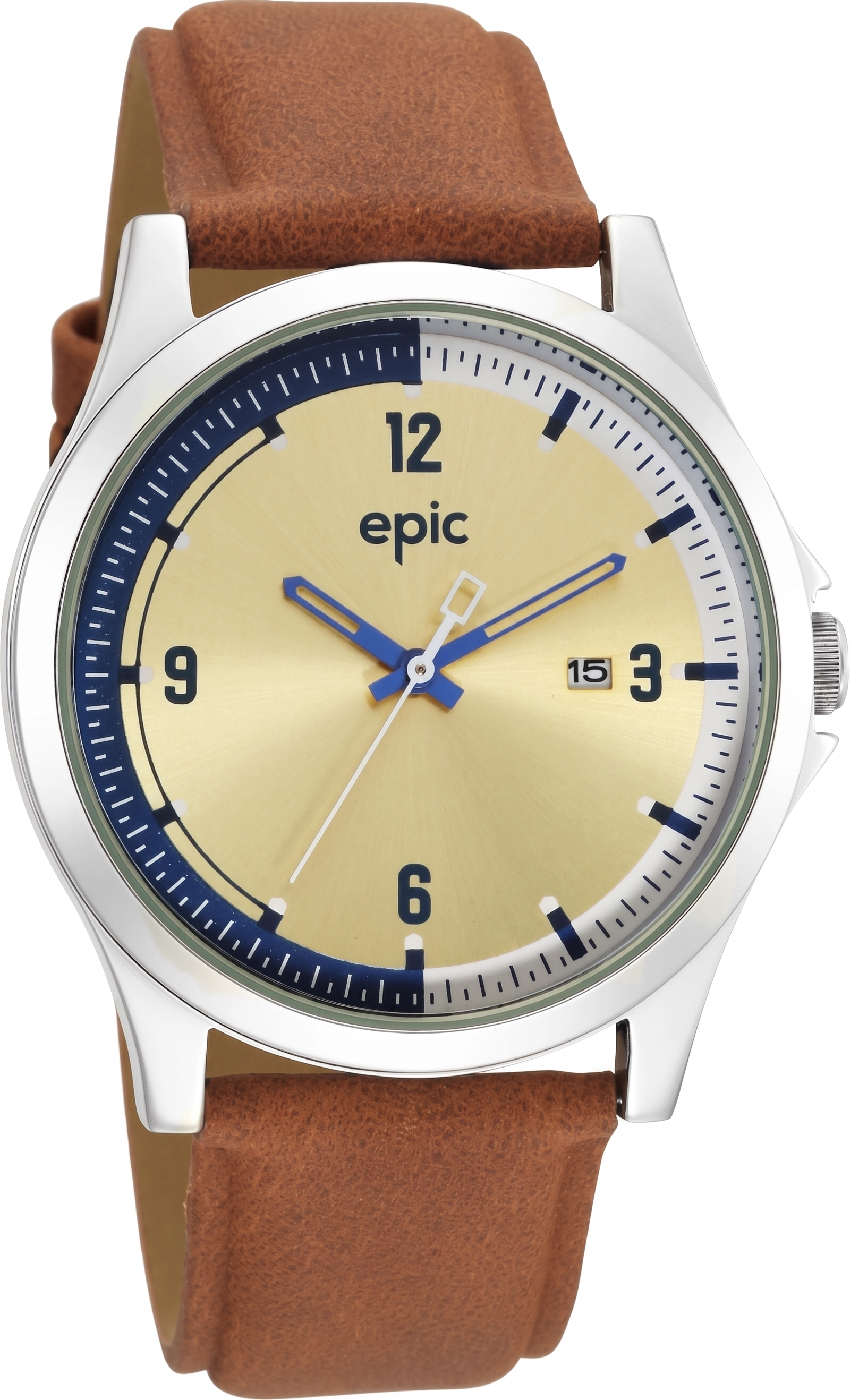 Sonata Epic EP10001SL01 | Epic Analog Watch For Men