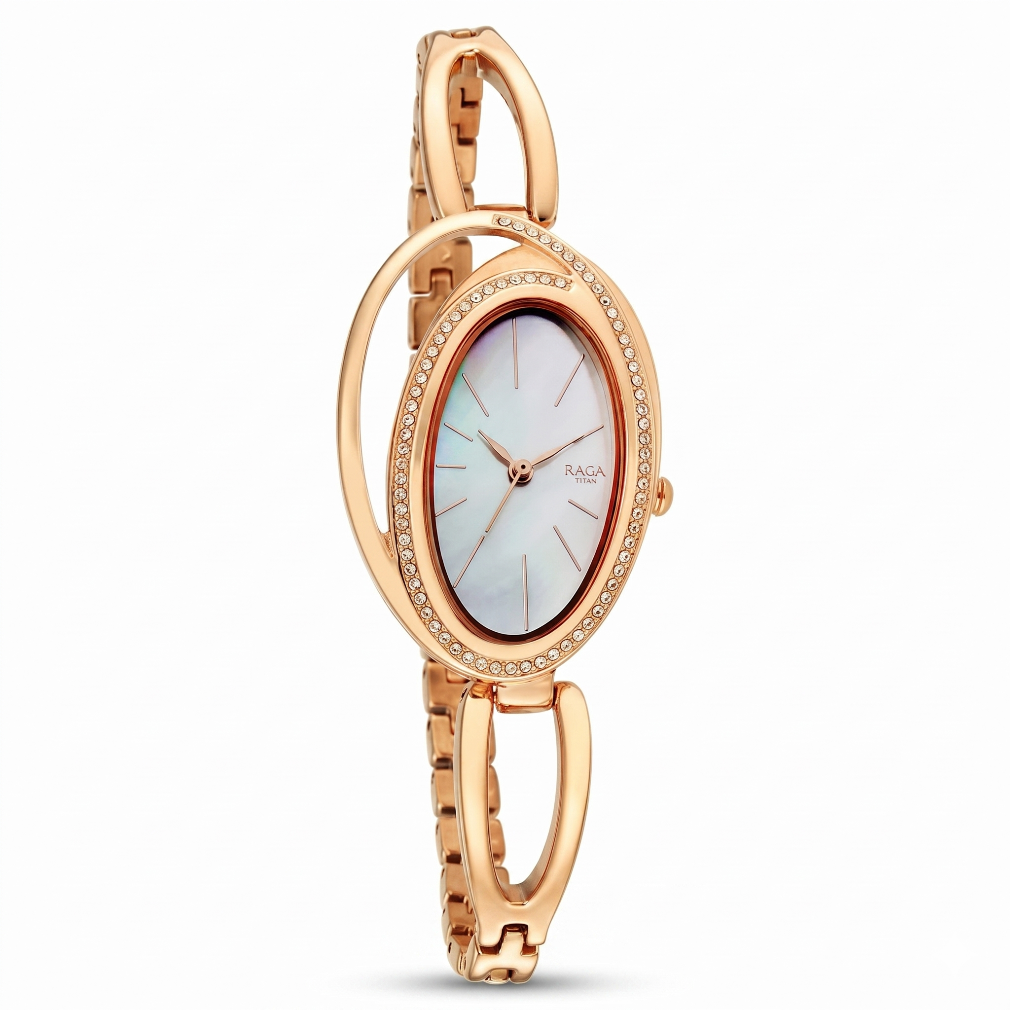 Titan 95197WM01 | Titan Raga Delight Brown Dial Analog Stainless Steel Strap Watch for Women