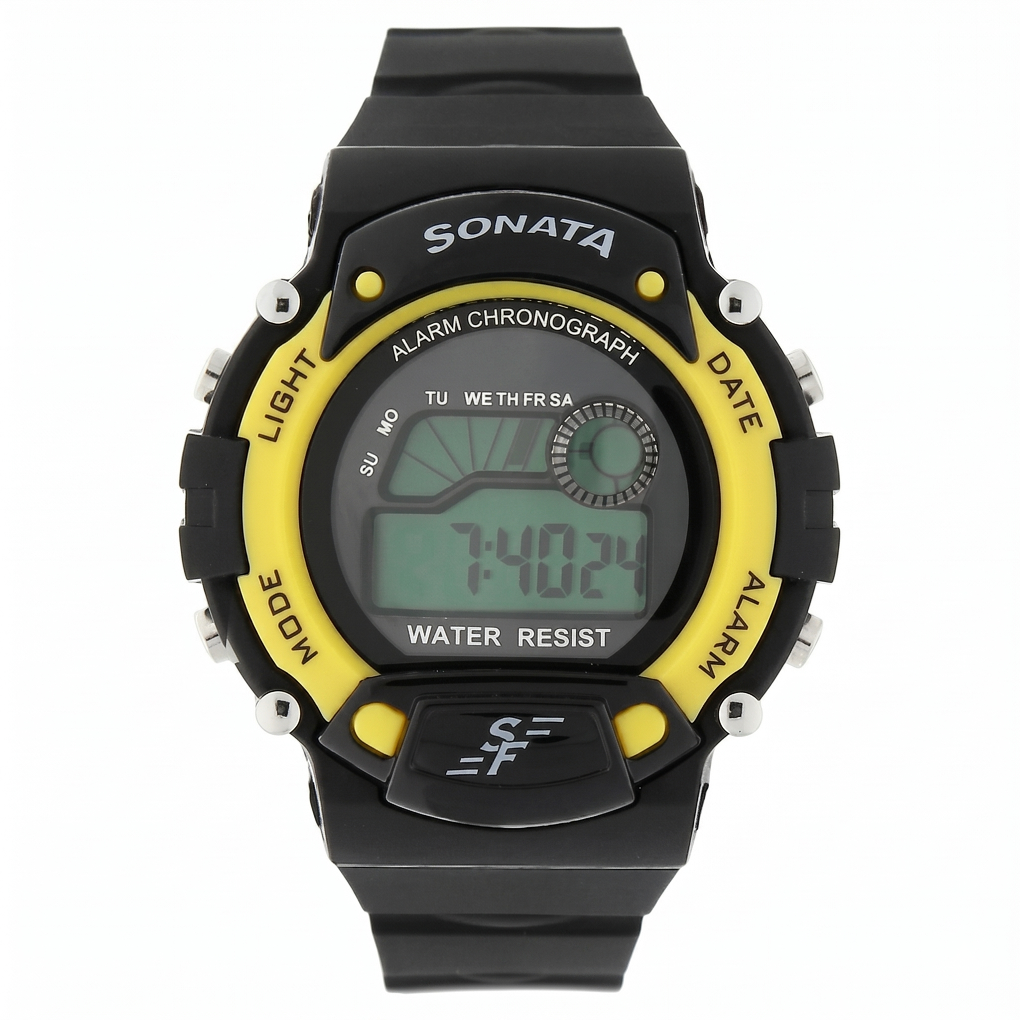 Sonata NS7982PP01 | SF Digital Dial Plastic Strap Watch for Men