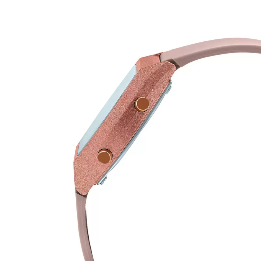 Casio LW-204-4ADF D213 | Vintage Unisex Quartz Rose Gold Dial Digital Resin Watch