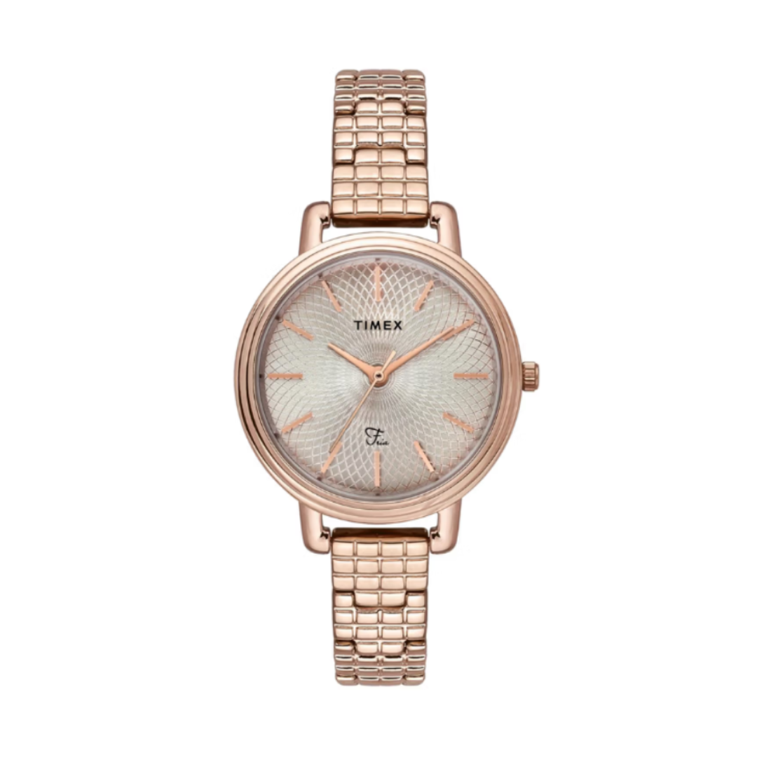 Timex TWEL23902 | Fria Women Quartz Dial Analog Brass Watch.