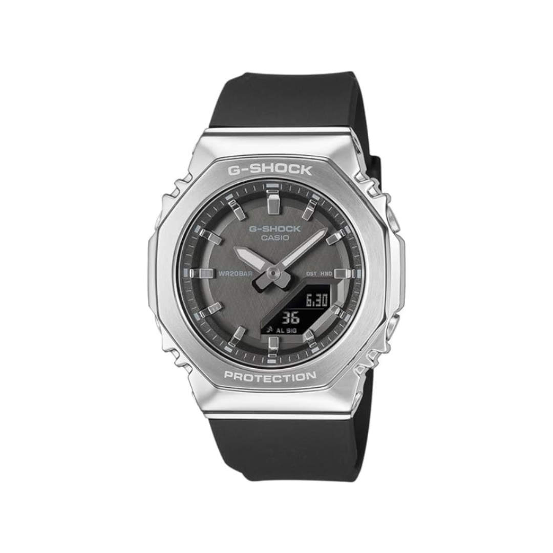 Casio GM-S2110-1A1DR G1781 | G-Shock Women Quartz Black Dial Analog-Digital Resin Watch