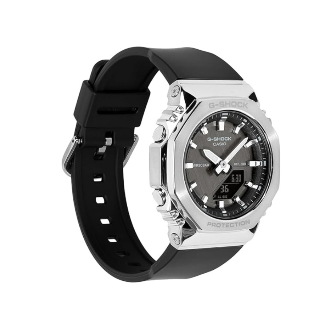 Casio GM-S2110-1A1DR G1781 | G-Shock Women Quartz Black Dial Analog-Digital Resin Watch
