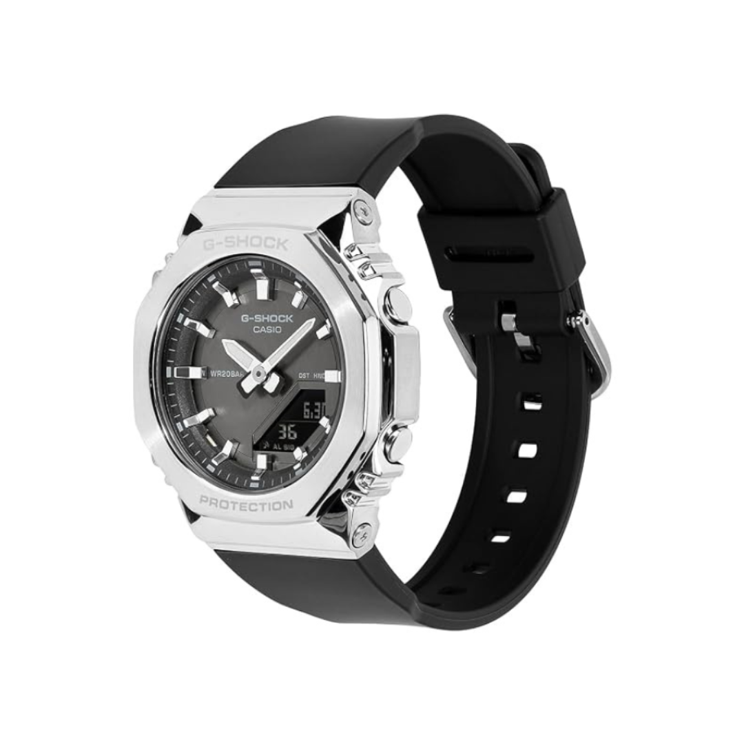 Casio GM-S2110-1A1DR G1781 | G-Shock Women Quartz Black Dial Analog-Digital Resin Watch
