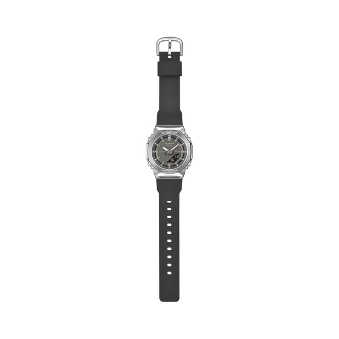 Casio GM-S2110-1A1DR G1781 | G-Shock Women Quartz Black Dial Analog-Digital Resin Watch