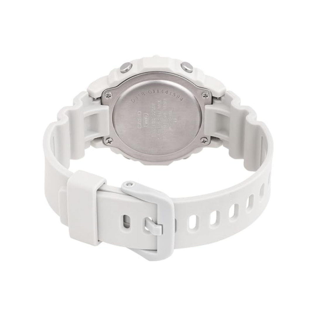 Casio LWS-2200H-8AVDF D318 | Youth Unisex Quartz White Dial Digital Resin Watch
