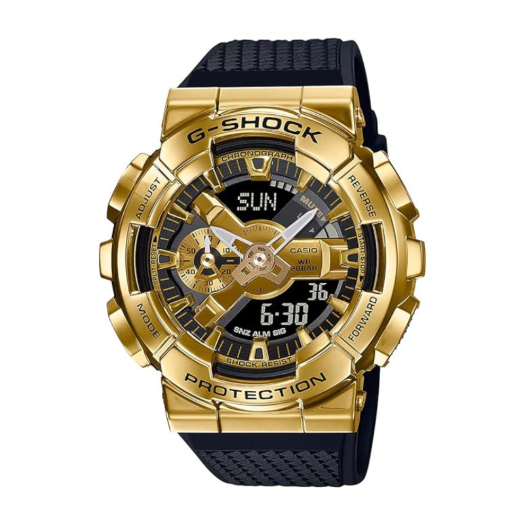 Casio GM-110G-1A9DR G1053 | G-Shock Men Quartz Gold Dial Analog-Digital Resin Watch