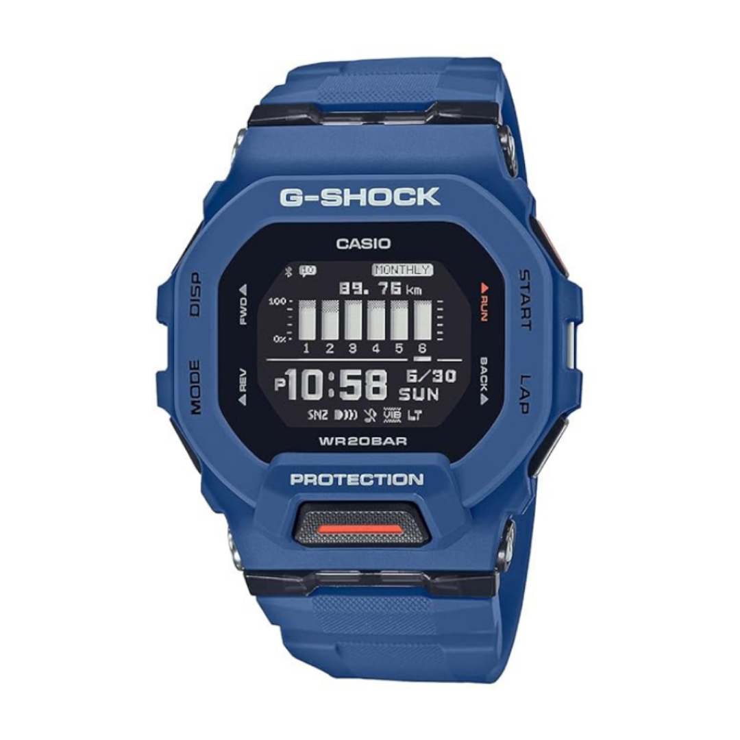Casio GBD-200-2 DR G1147 | G-Shock Men Quartz Black Dial Digital Resin Watch.
