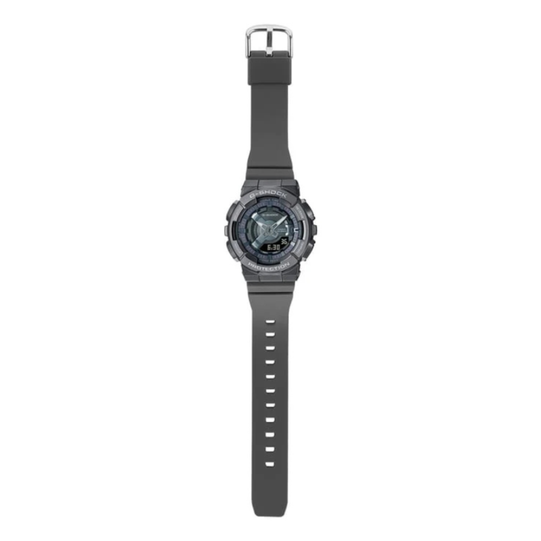 Casio GM-S110B-8ADR G1317 | G-Shock Women Quartz Grey Dial Analog-Digital Resin Watch