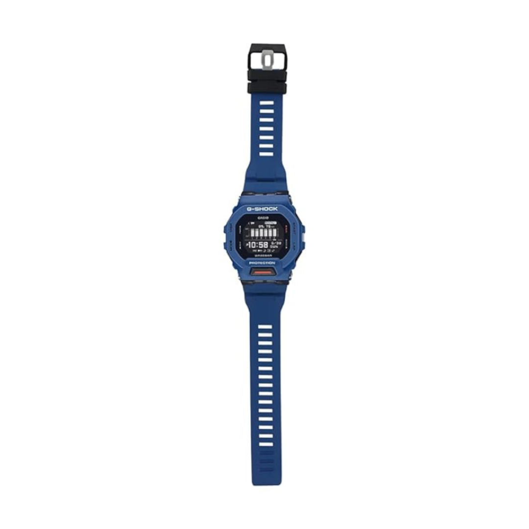 Casio GBD-200-2 DR G1147 | G-Shock Men Quartz Black Dial Digital Resin Watch.