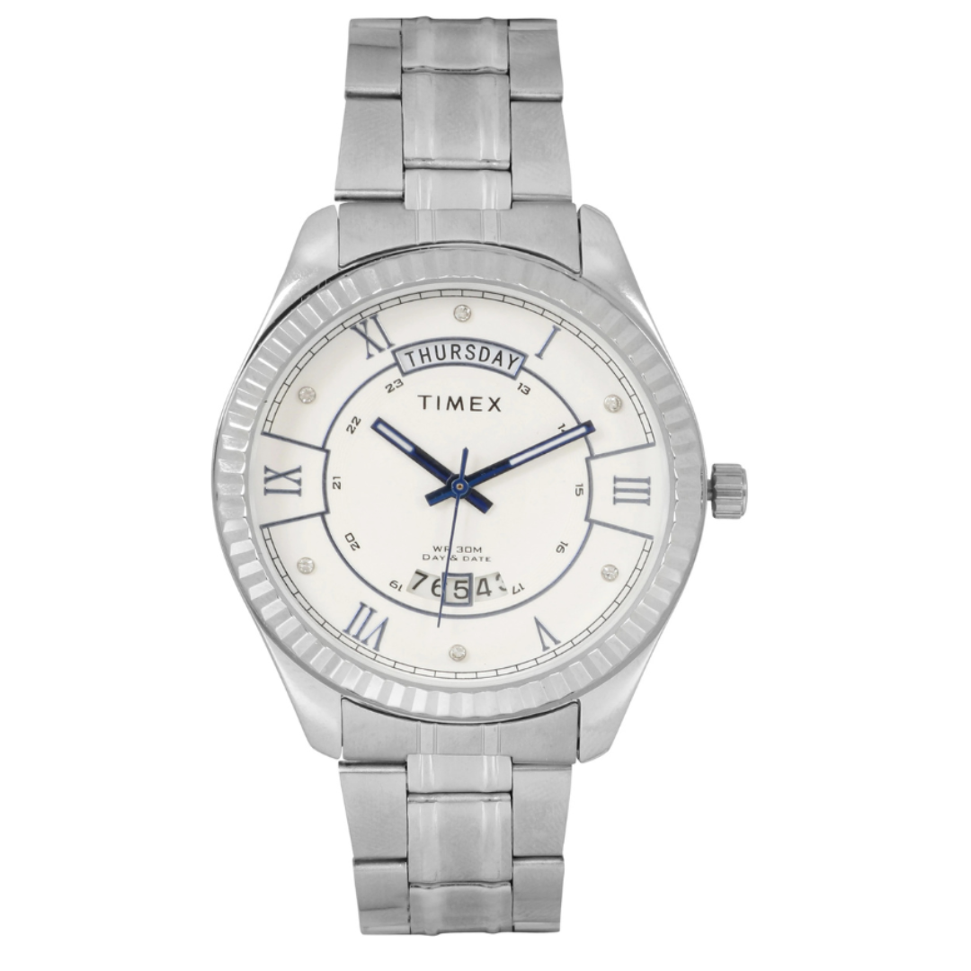 Timex TW0TG6207 | Timex Analog Silver Dial Men's Watch