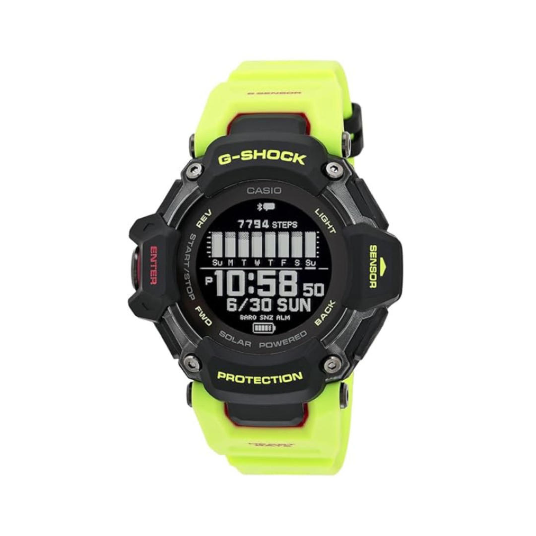 Casio GBD-H2000-1A9DR G1380 | G-Shock Men Quartz Black Dial Digital Resin Watch.